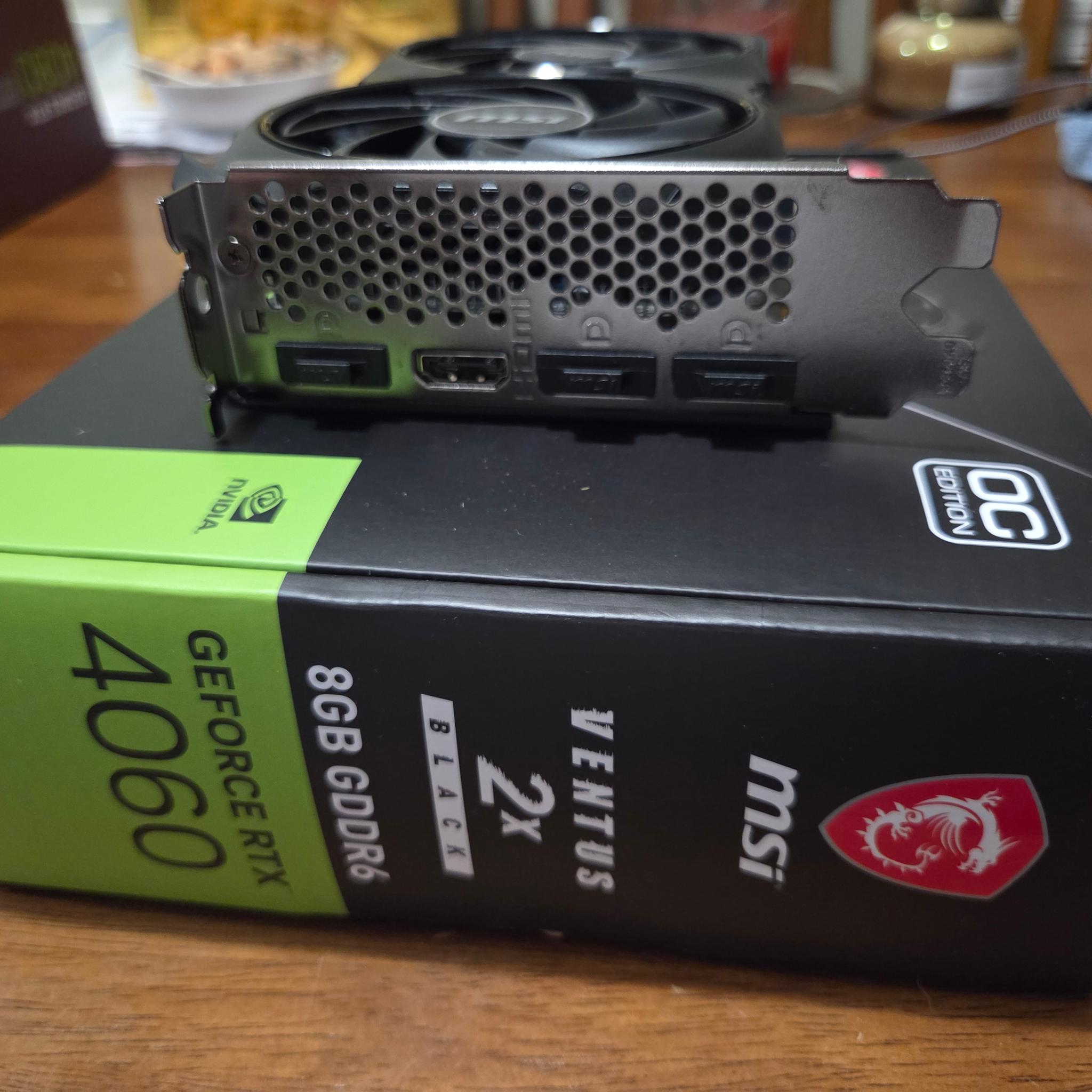 MSI VENTUS 2X BLACK GeForce RTX 4060