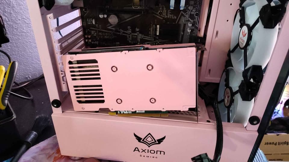 PINK Gaming PC AMD RYZEN 7 5700x RTX 3060Ti 8gb Video Editing Stream Tiktok Kick Twitch