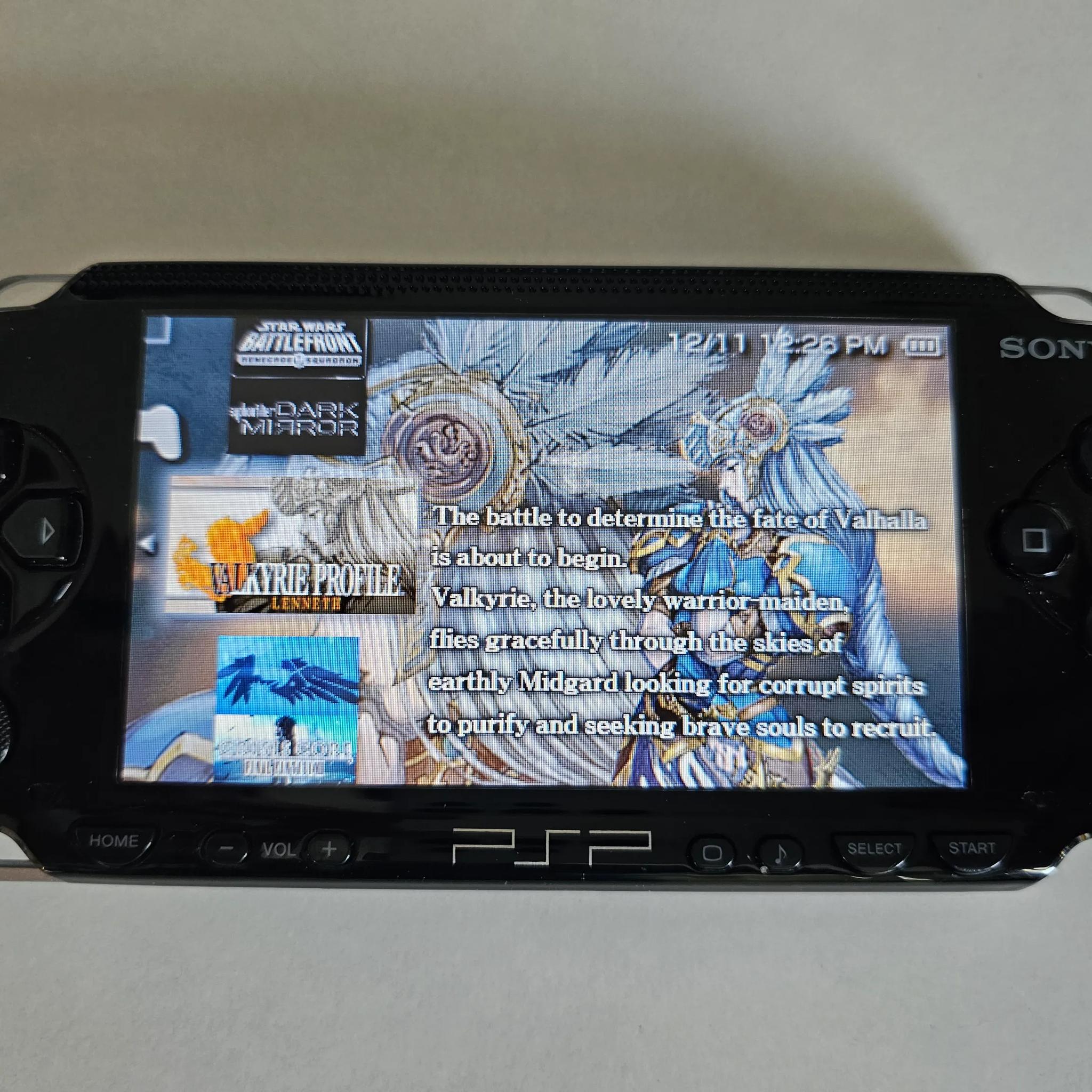 Sony PSP 1000 - CFW 40+ Games