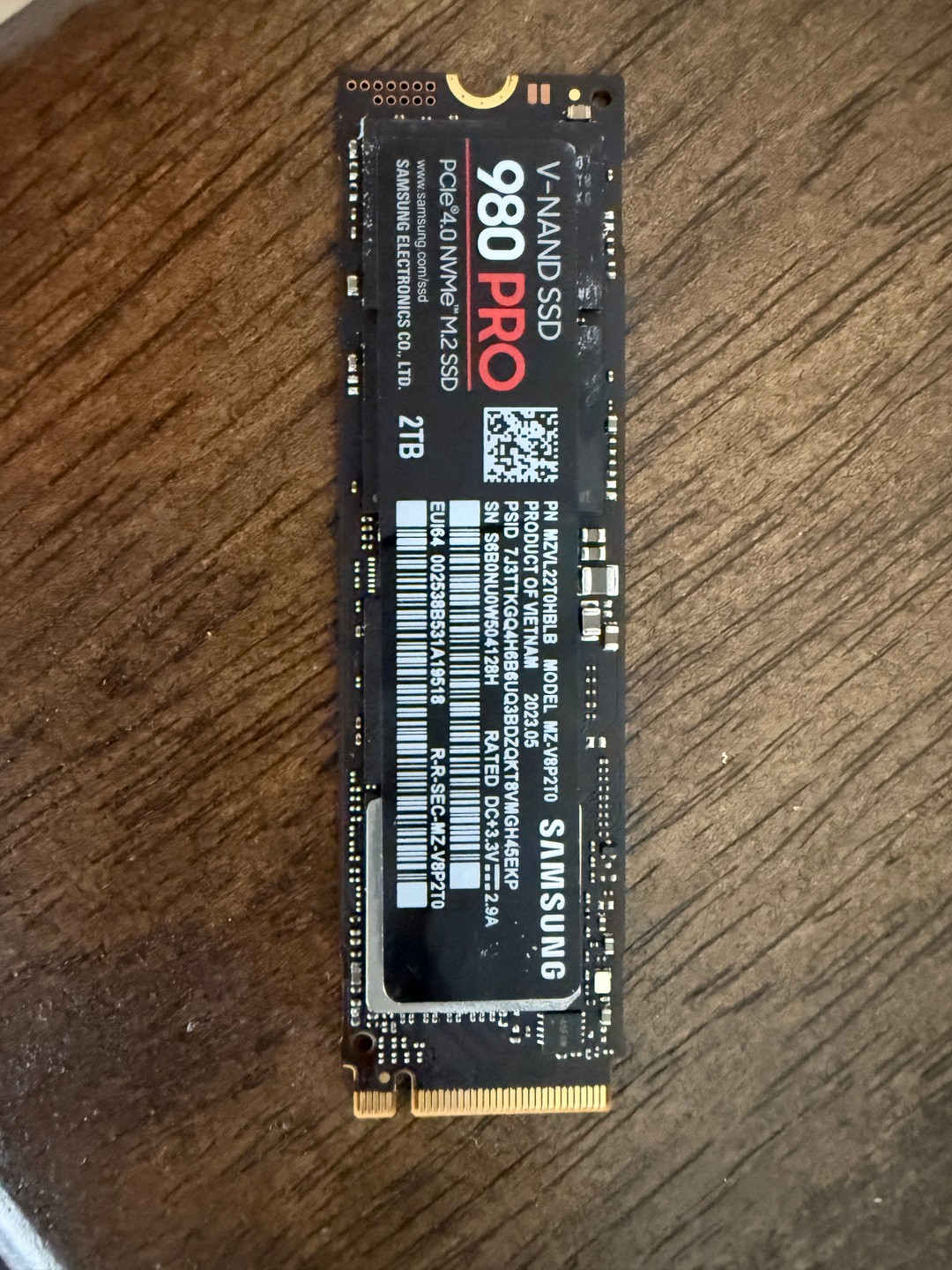 Samsung 980 Pro 2TB NVME SSD | Jawa