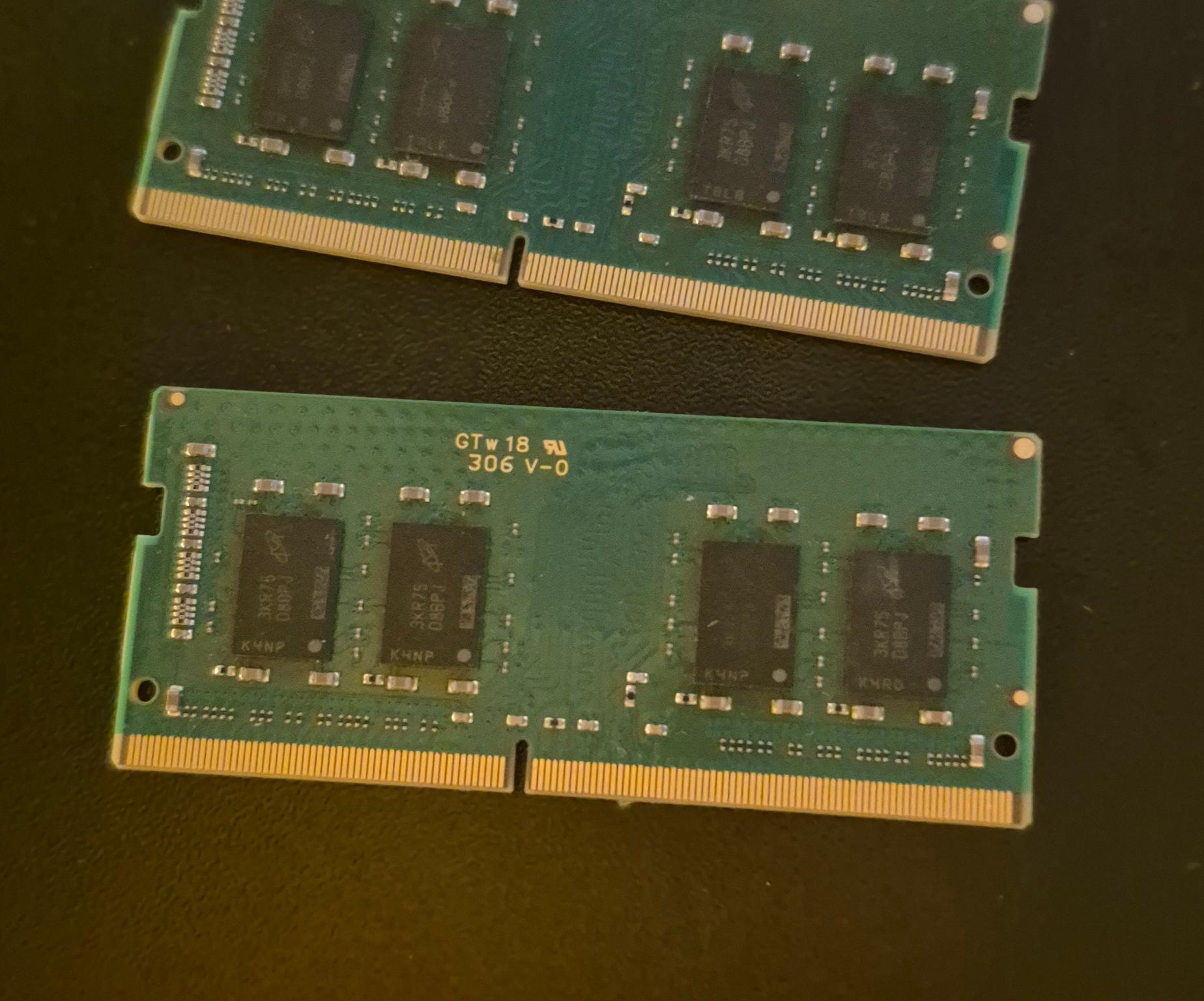 16GB DDR4 SODIMM (2x8)