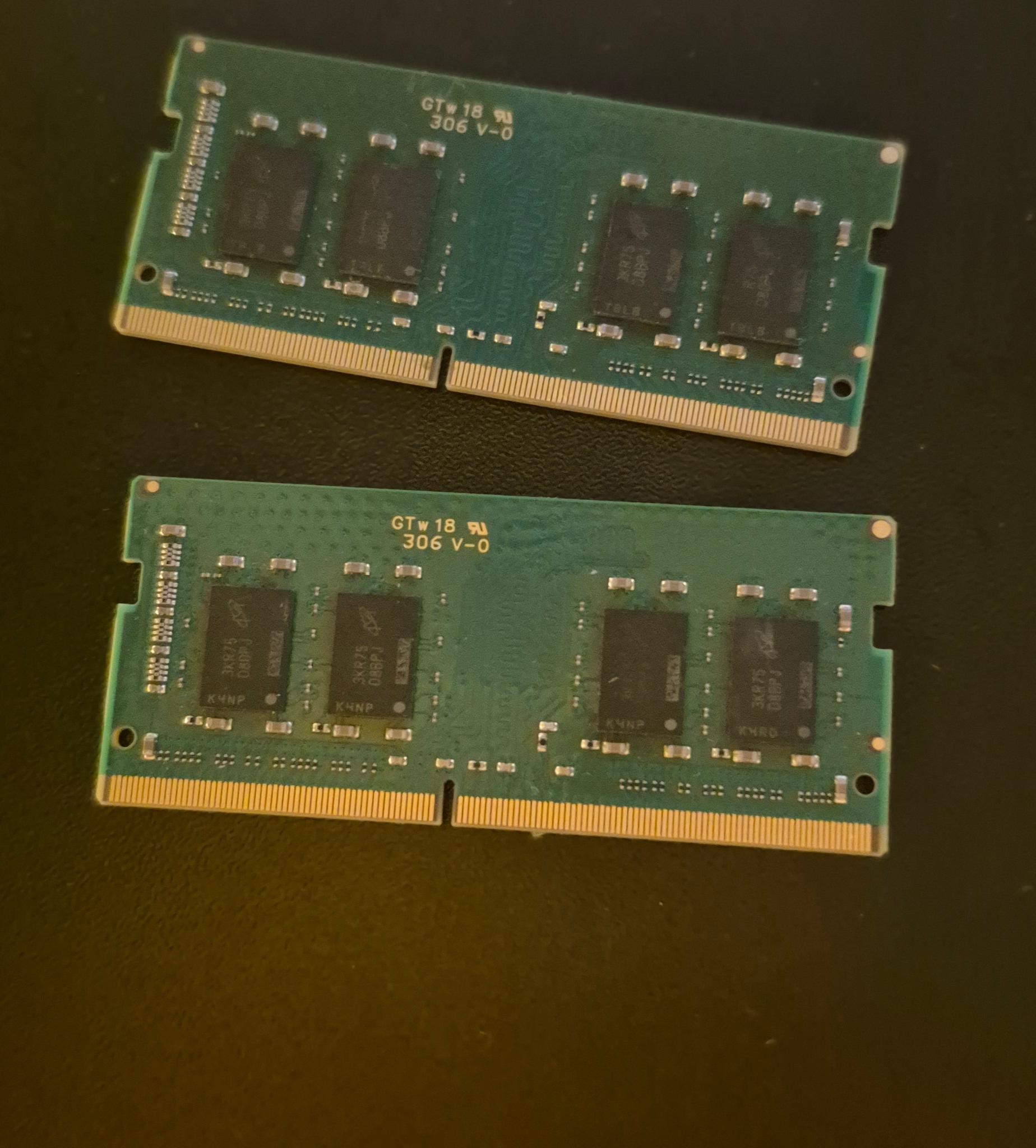 16GB DDR4 SODIMM (2x8)