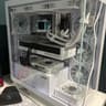 Custom All White Gaming PC High End