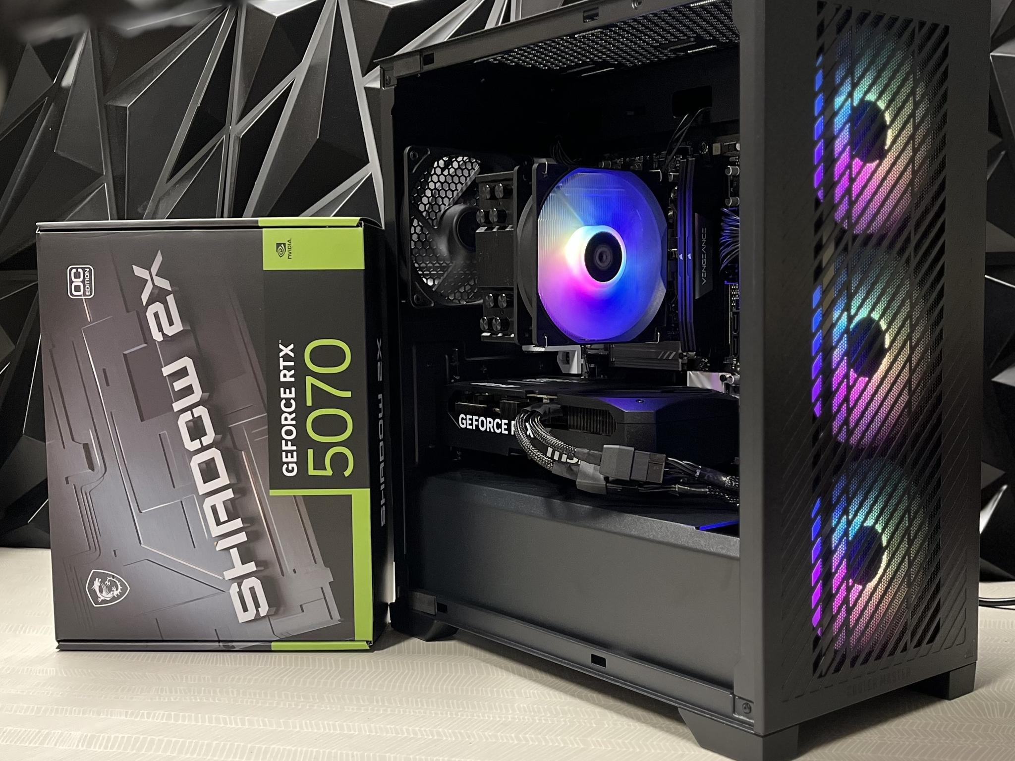 RTX 5070 Gaming Beast | Ryzen 5 9600X | 32GB DDR5 | 1TB NVMe | Verified Seller ⭐