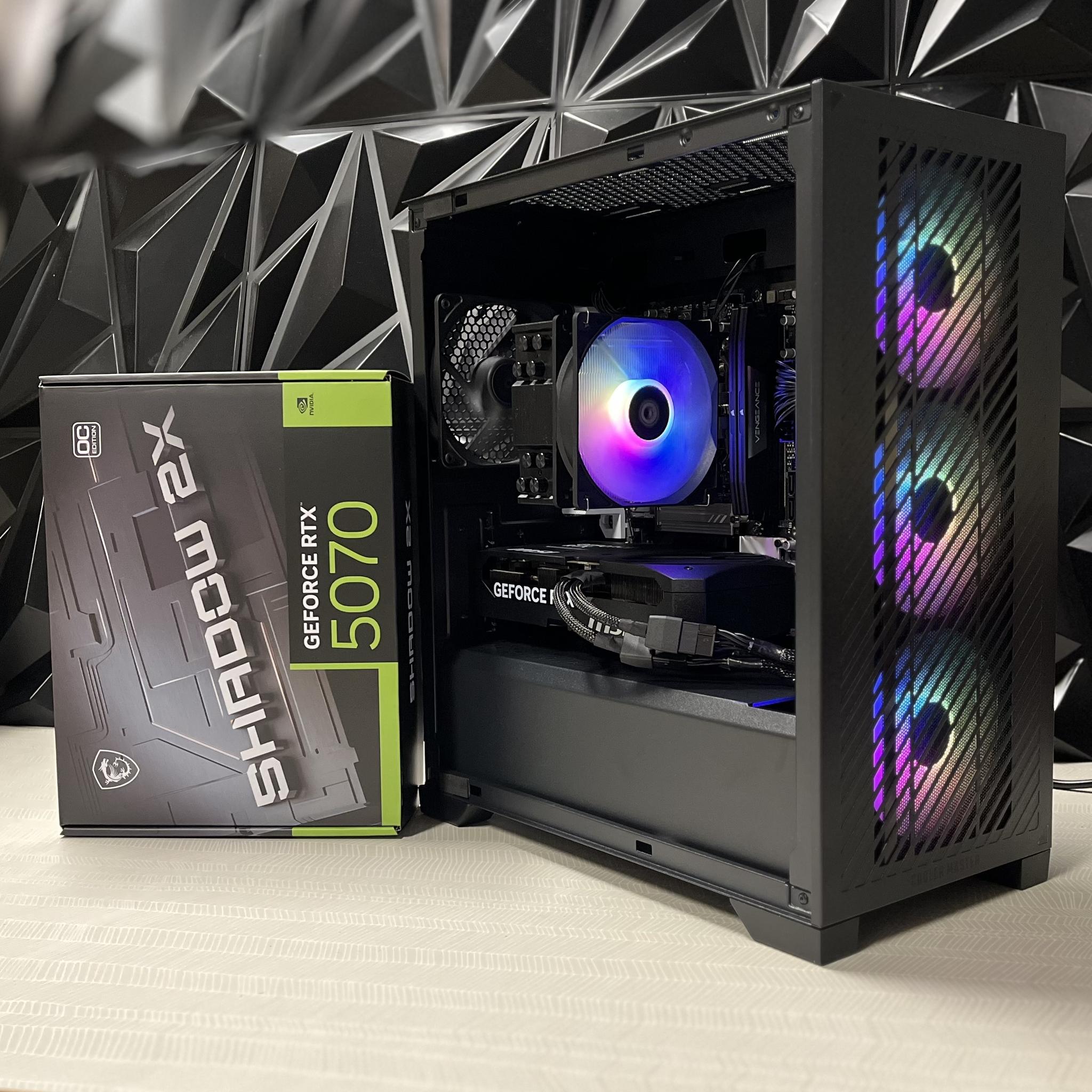 RTX 5070 Gaming Beast | Ryzen 5 9600X | 32GB DDR5 | 1TB NVMe | Verified Seller ⭐