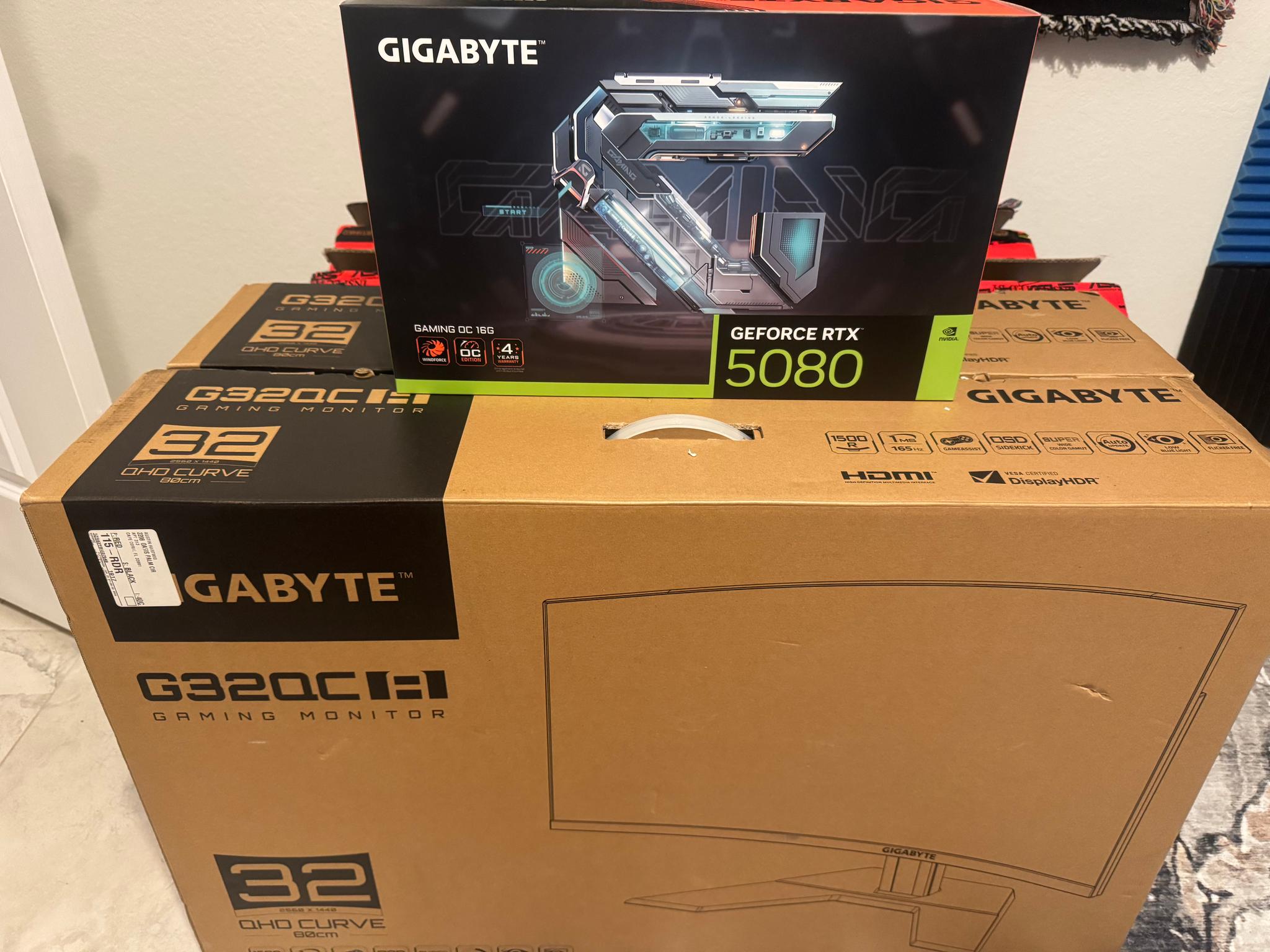 Gigabyte RTX 5080 OC