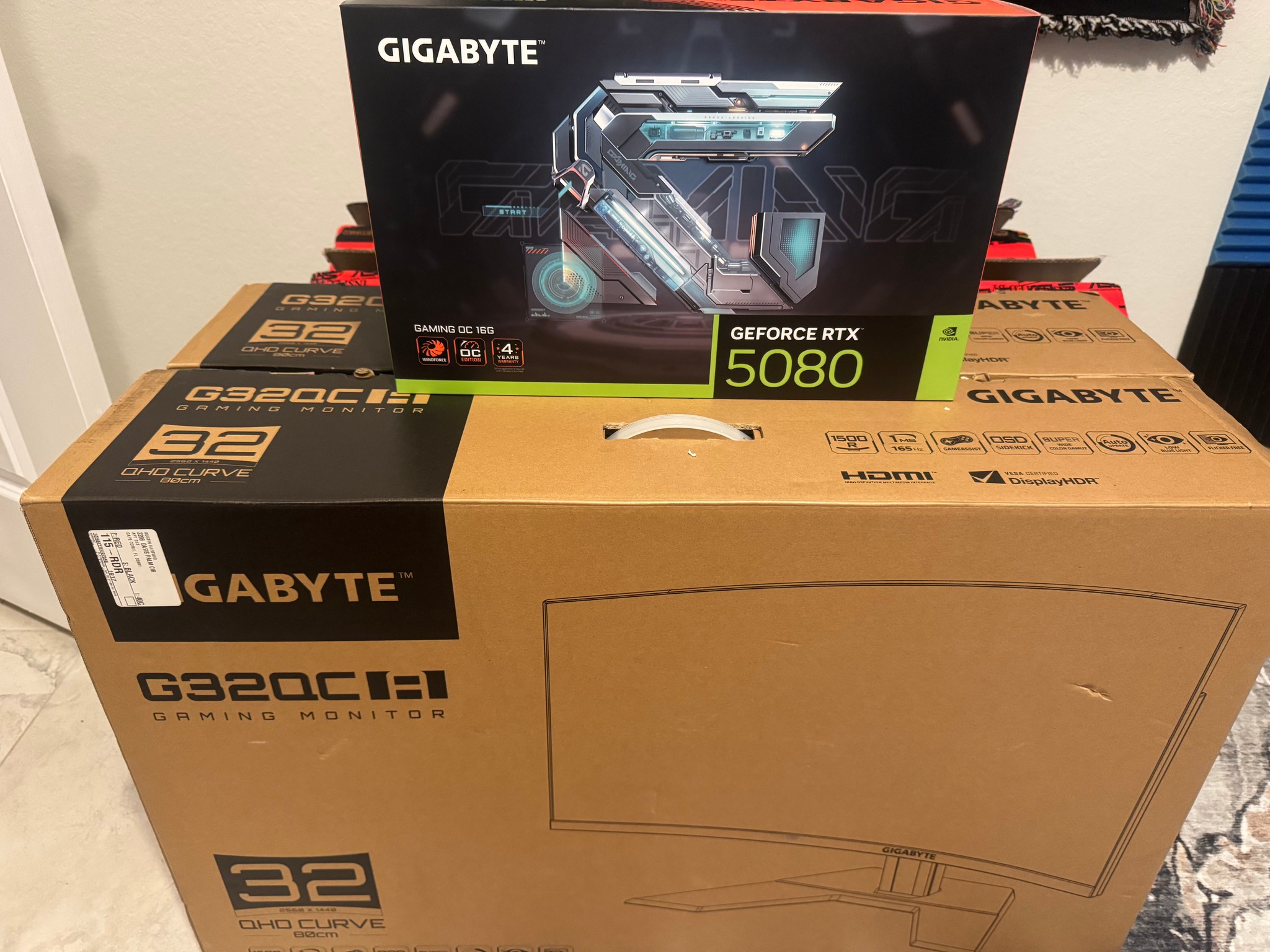 Gigabyte RTX 5080 OC