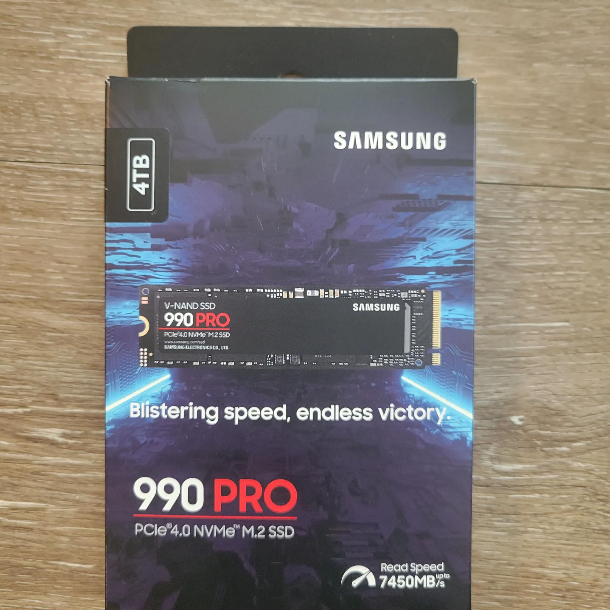 4TB Samsung 990 PRO SSD For Sale