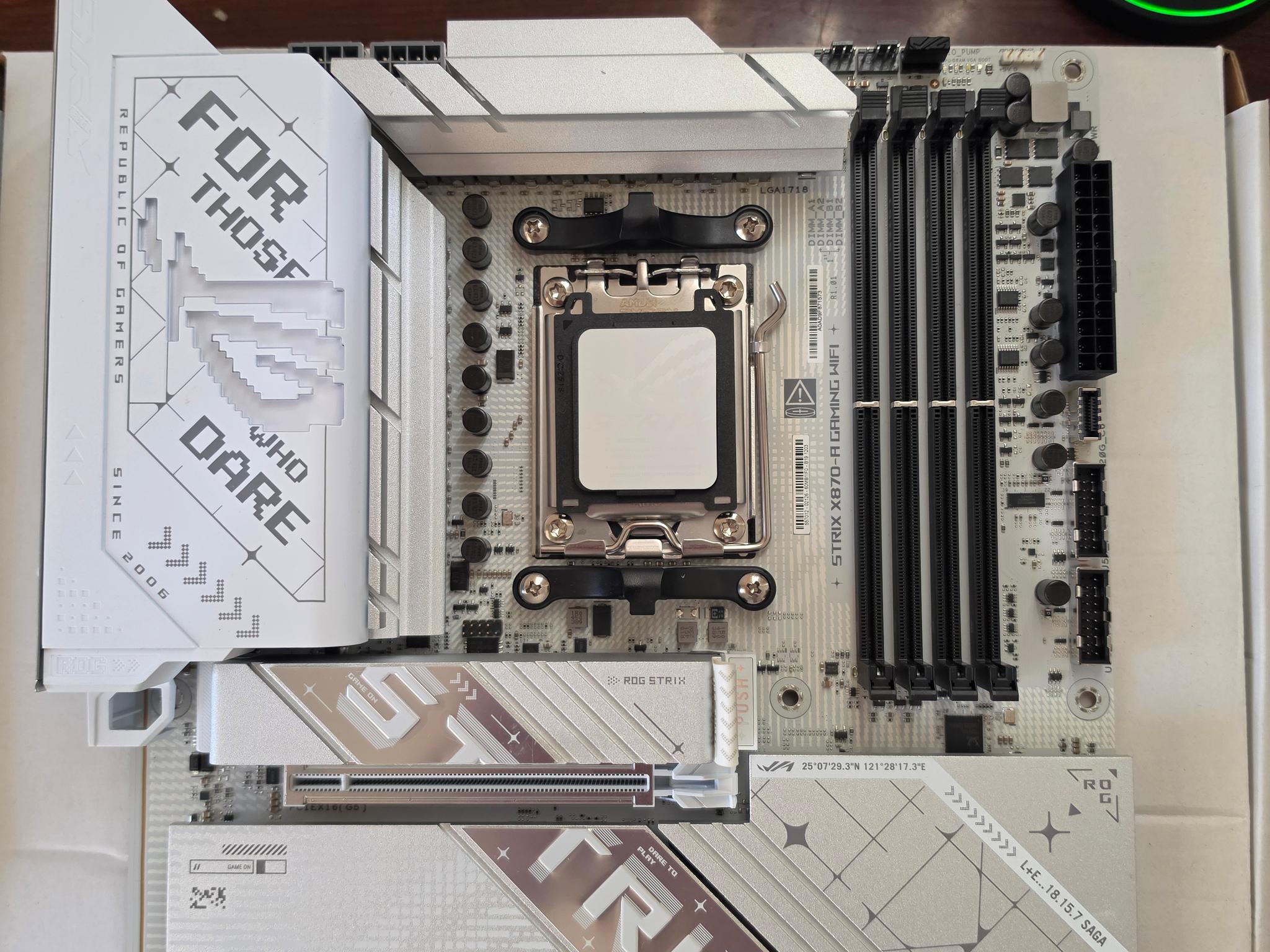Asus ROG Stix x870-A Gaming Wifi