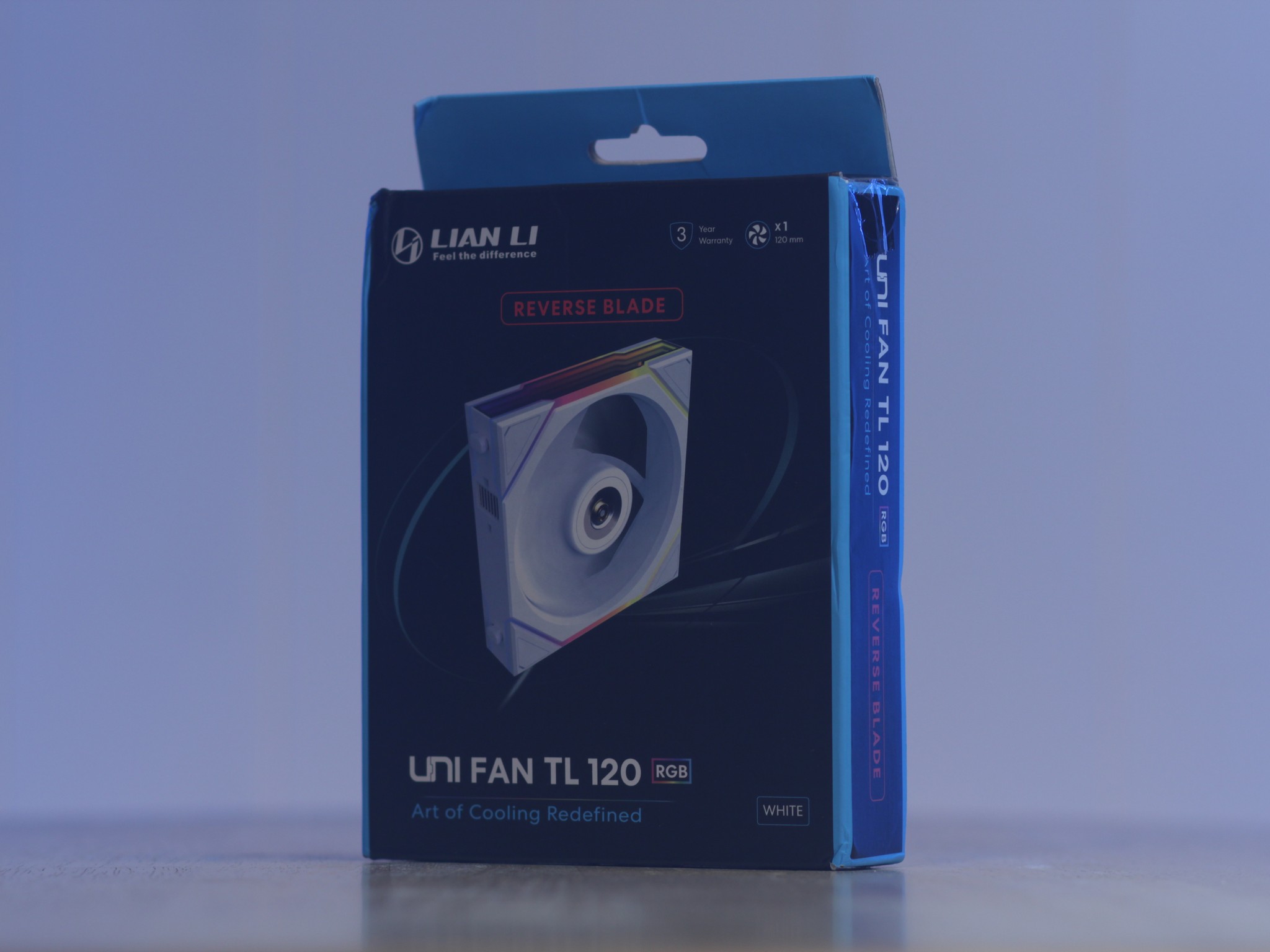 Lian Li UNI FAN TL 120 RGB Reverse Blade (White)