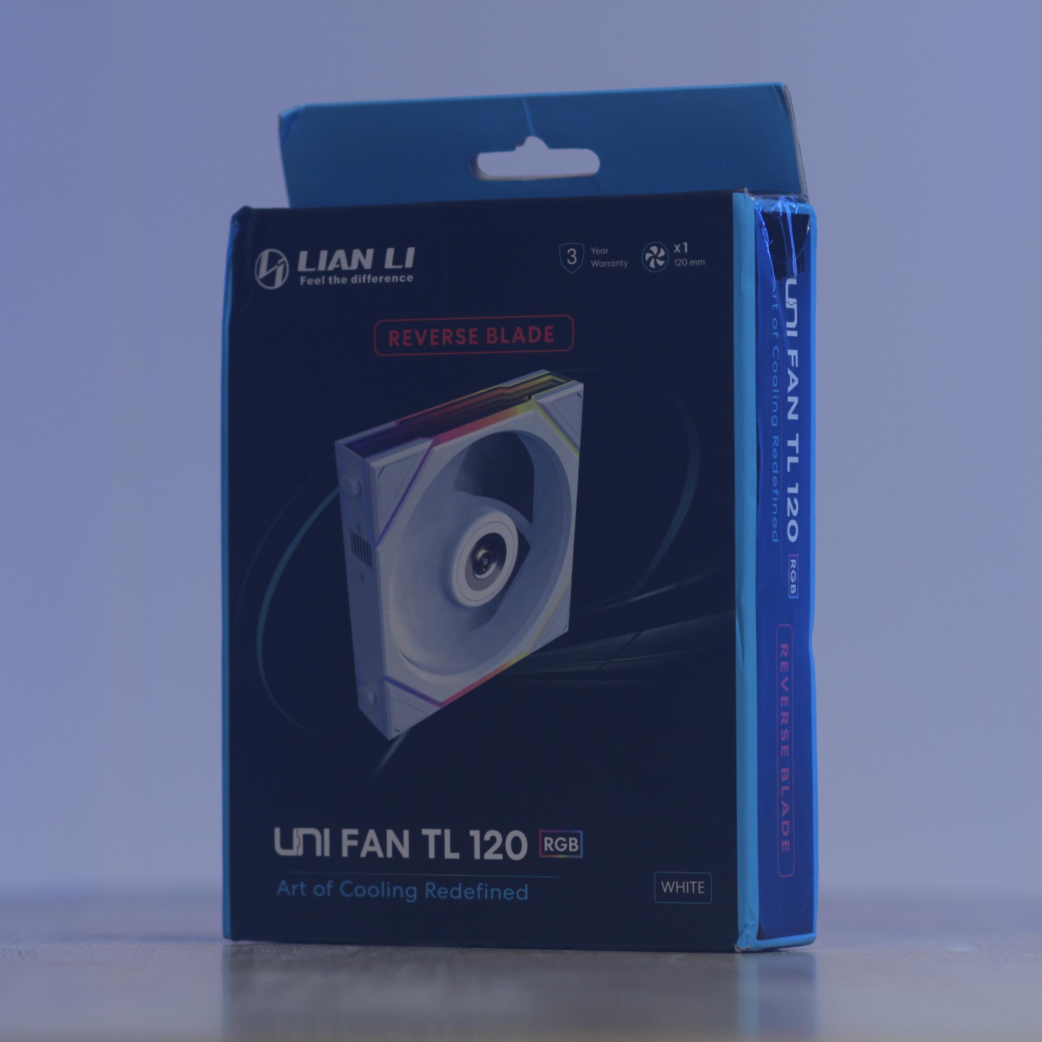 Lian Li UNI FAN TL 120 RGB Reverse Blade (White)