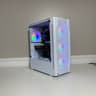 Clean White Gaming PC - Nvidia RTX 2060 6GB, Intel Core i3 13100F, 16GB, 500GB SSD by EXT PCs