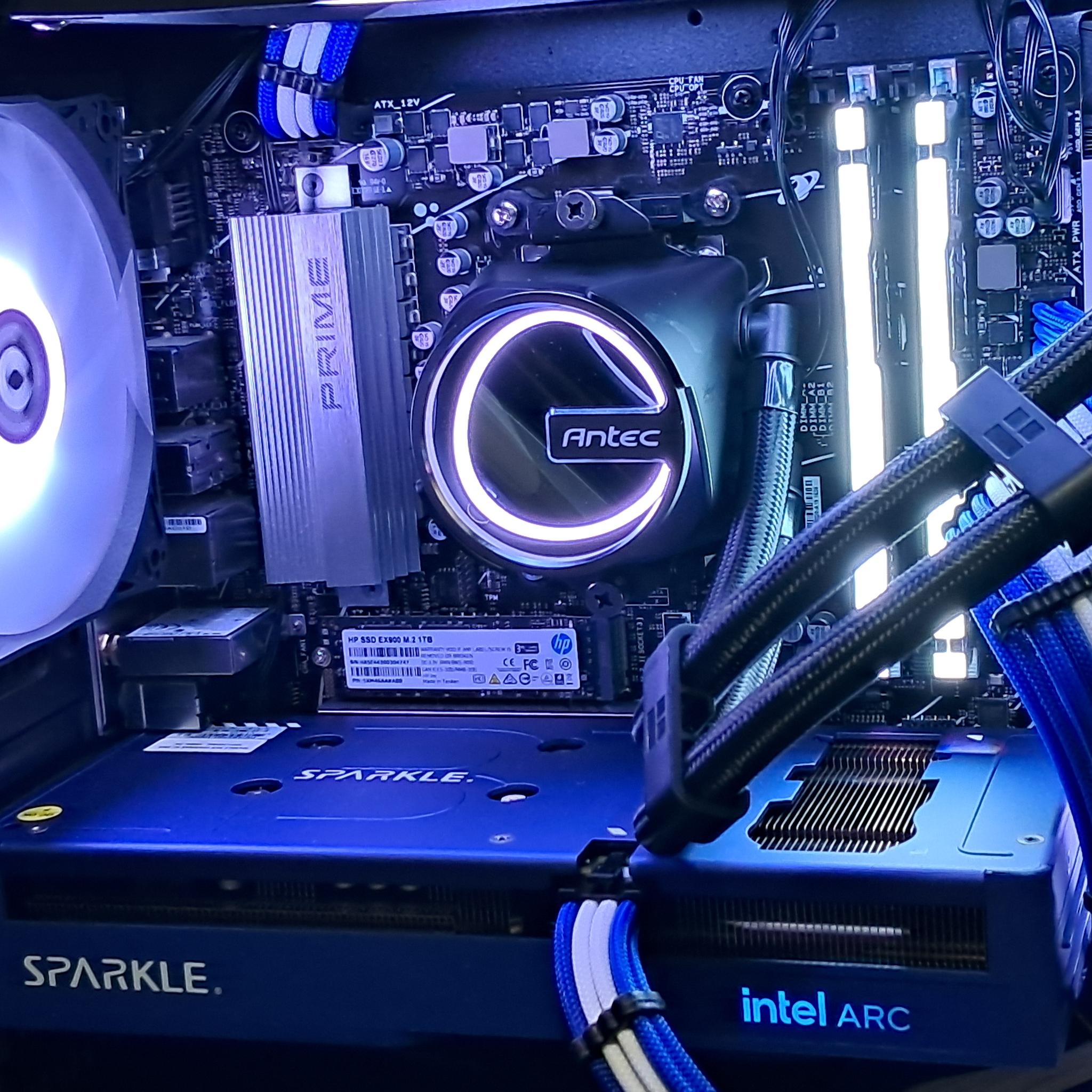 🟧🔵Ryzen/Arc Gaming PC🔵🟧 B570 10GB | Ryzen 5 8400F | 16GB DDR5 | 1TB NVMe SSD