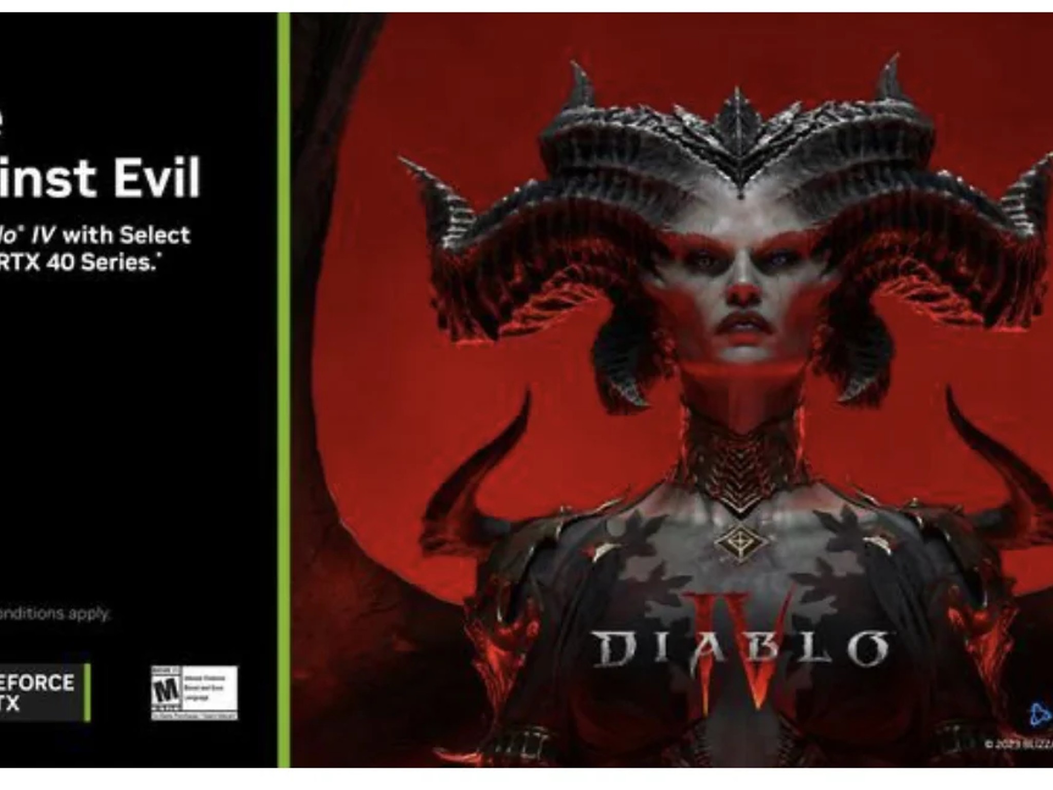 Diablo IV 40 series Digital Redemption Code for Nvidia RTX 40 series