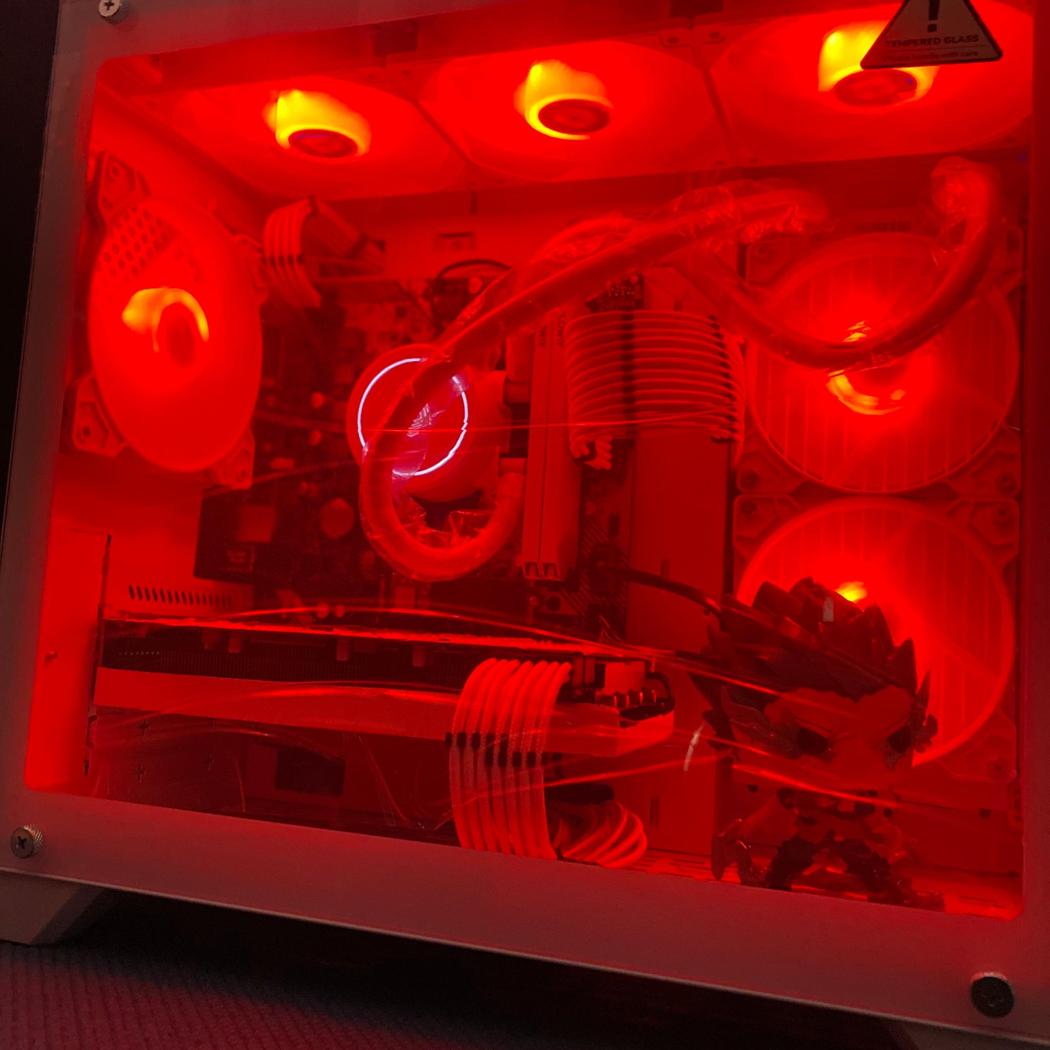 (Liquid-cooled) RX 5700XT| Ryzen 7| 16GB GLOWAY DDR4 RAM| 1TB NVMe SSD| Windows 11 PRO w/ Deku💫