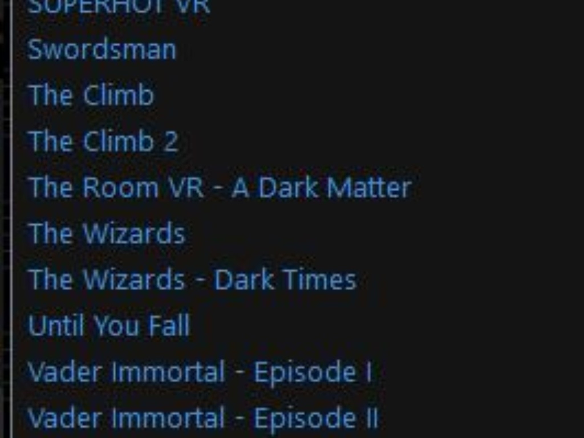Meta Oculus Quest With Games And Accessories.