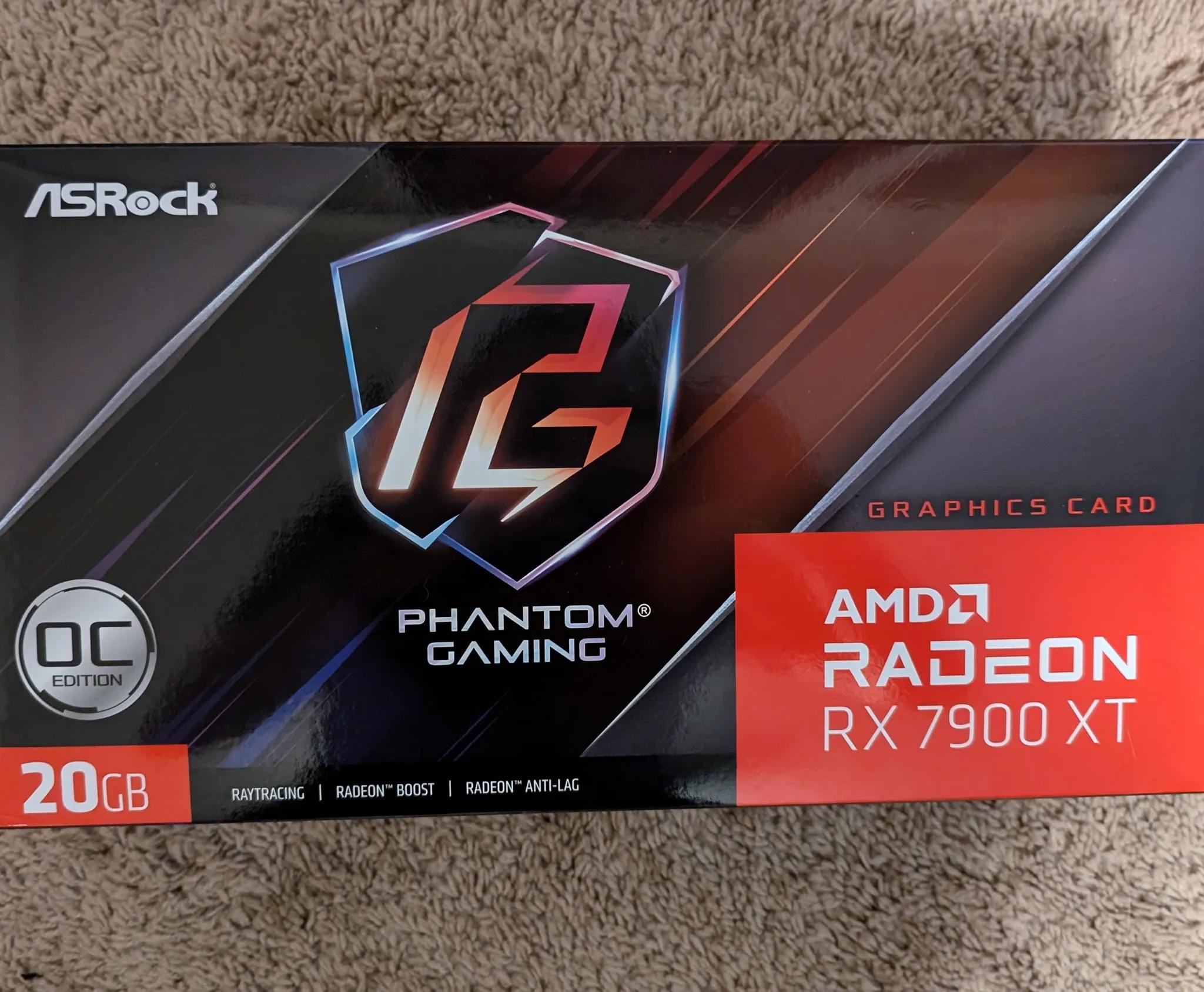 ASRock Phantom Gaming RX 7900 XT 20GB OC