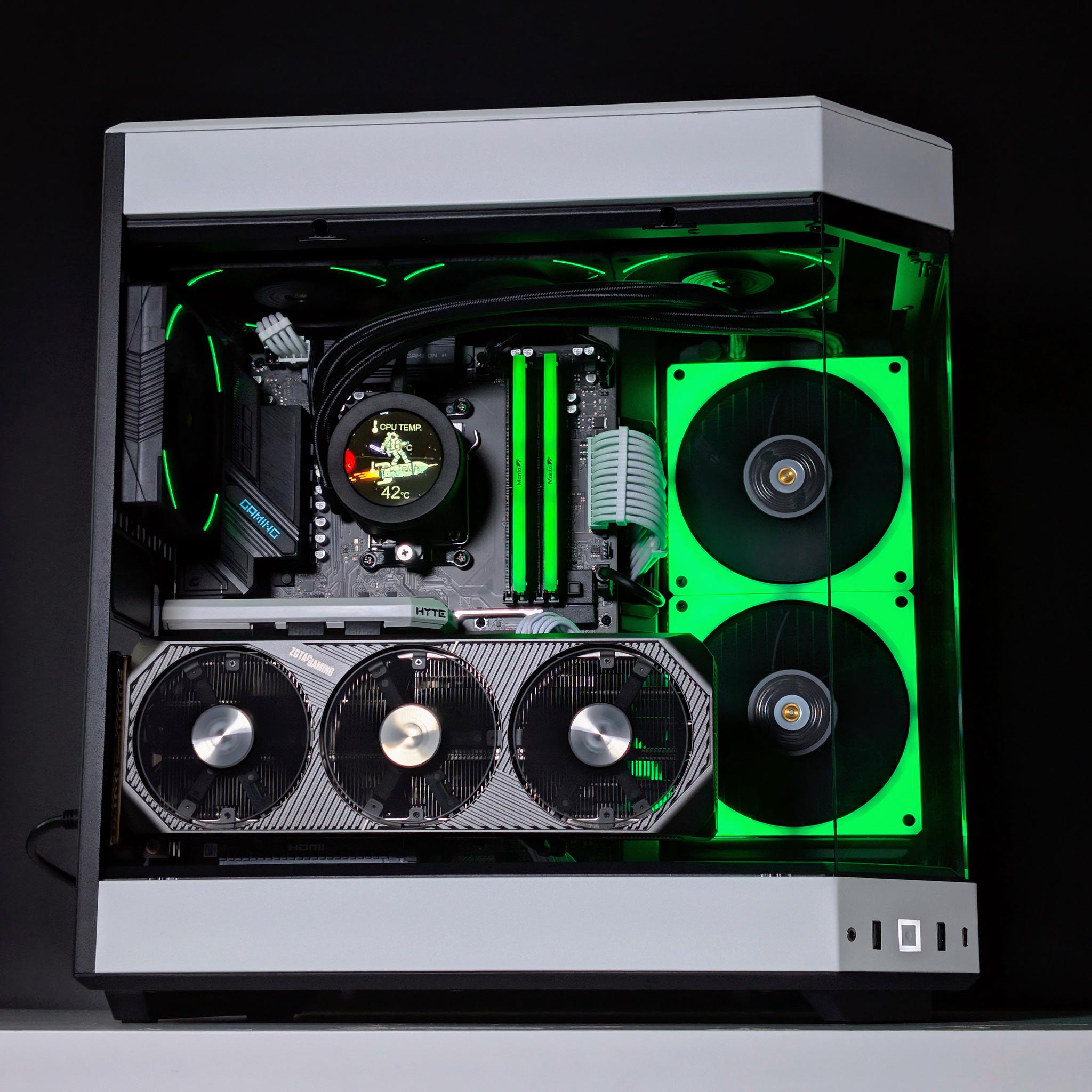 ⏳💲✂️🤍🖤Dream Gaming PC🏆Nvidia RTX 5080 16GB🏆 AMD Ryzen 7 9800X3D 3D V-Cache🏆 32GB DDR5🏆5TB SSD