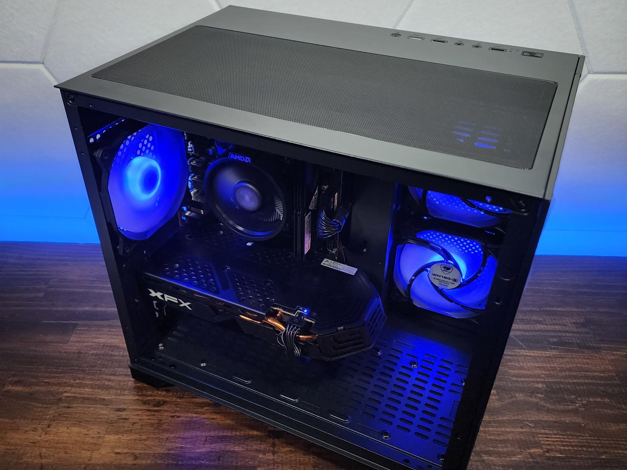 💙🖤💜 XFX RX 580 8GB // AMD Ryzen 5 1600AF // Neo Forza 16GB 3600MHz
