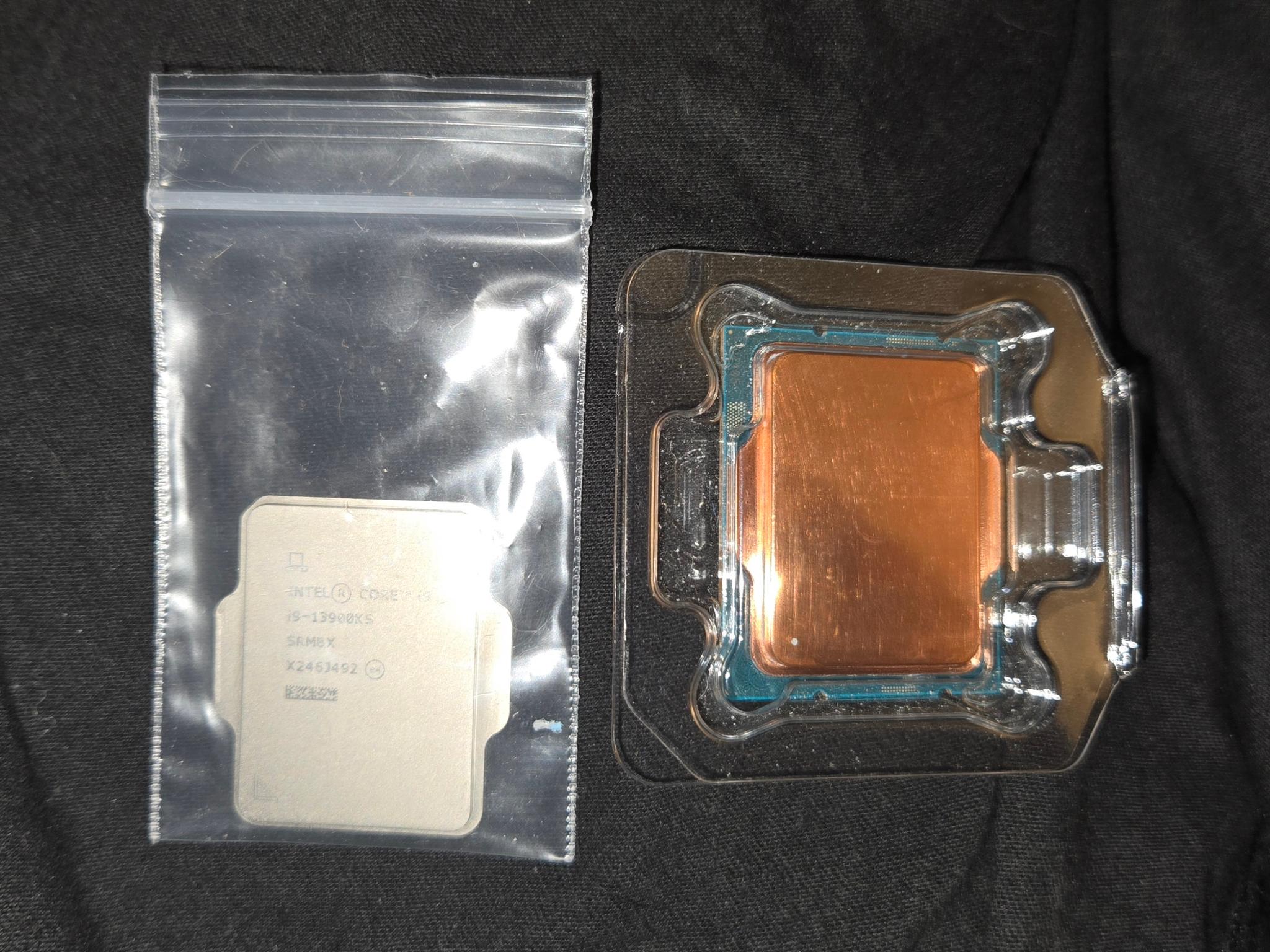 I9 Intel 13900KS Copper IHS Liqued Metal In Box Works 100%