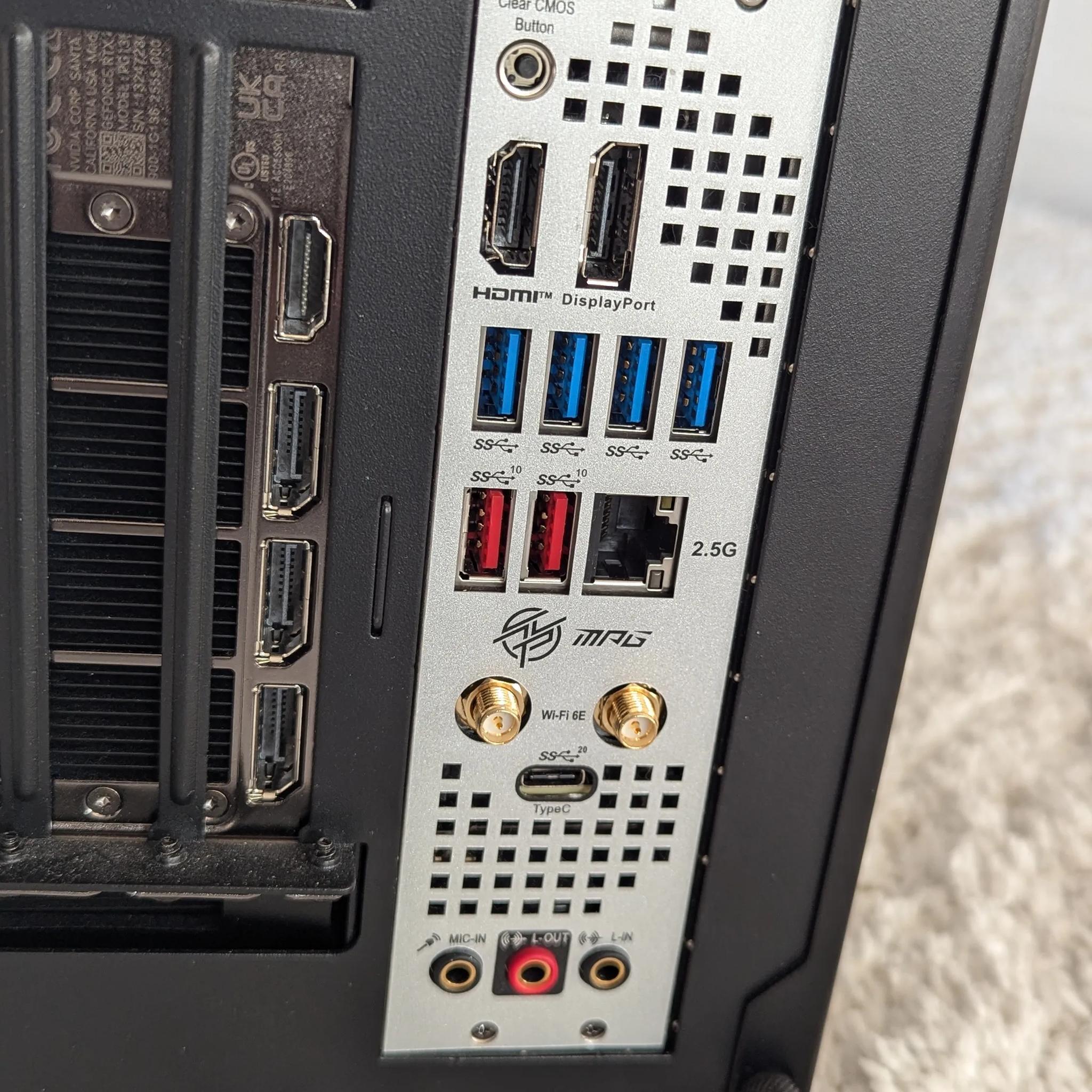 *SALE* Intel Core i5-14600K, DDR5 64Gb Ram, WI-FI 6E, 2TB M.2, Black ITX Gaming PC