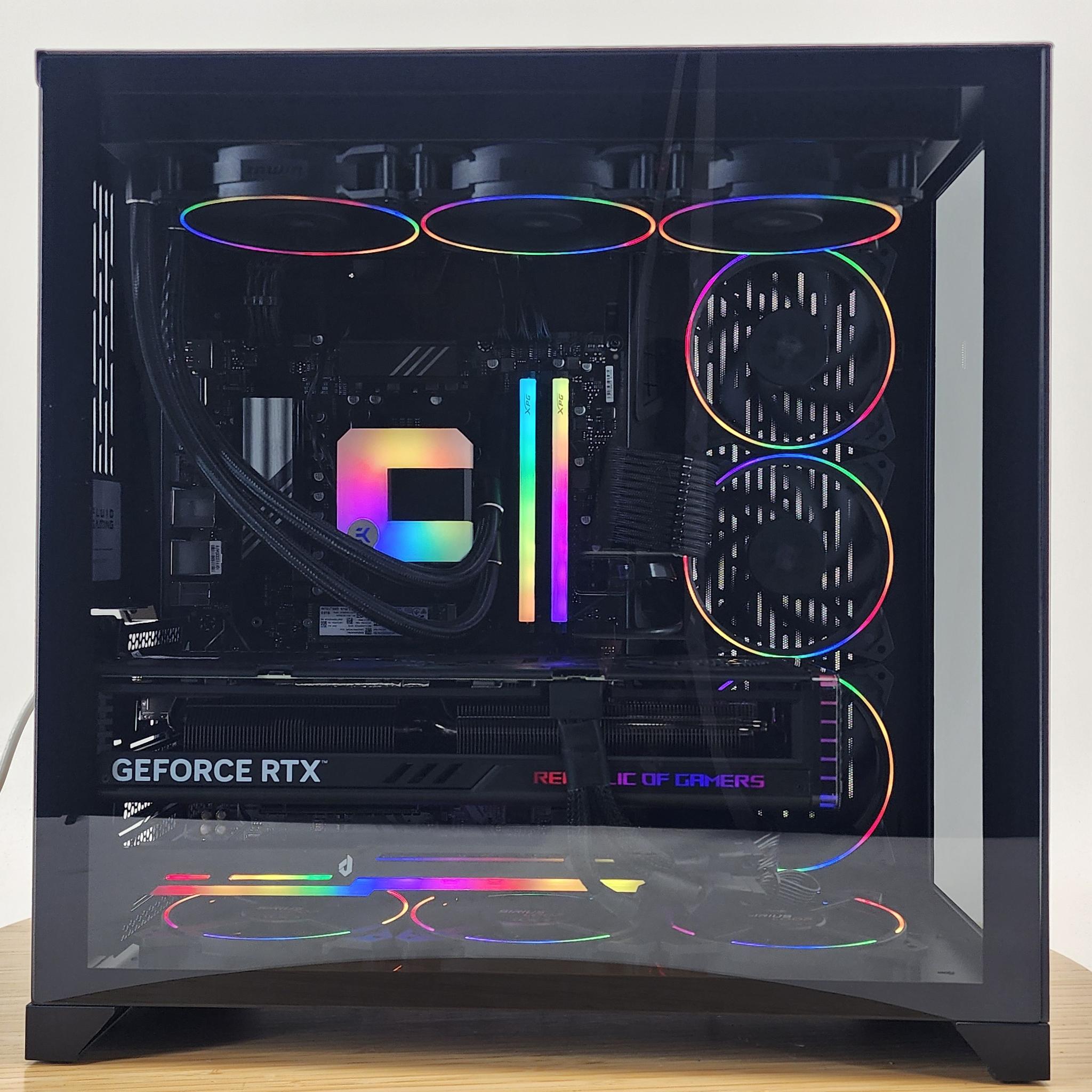 Gaming PC Ryzen 7 9700X 32GB RAM 2TB SSD RTX 4070 Ti 12GB Windows 11 Computer
