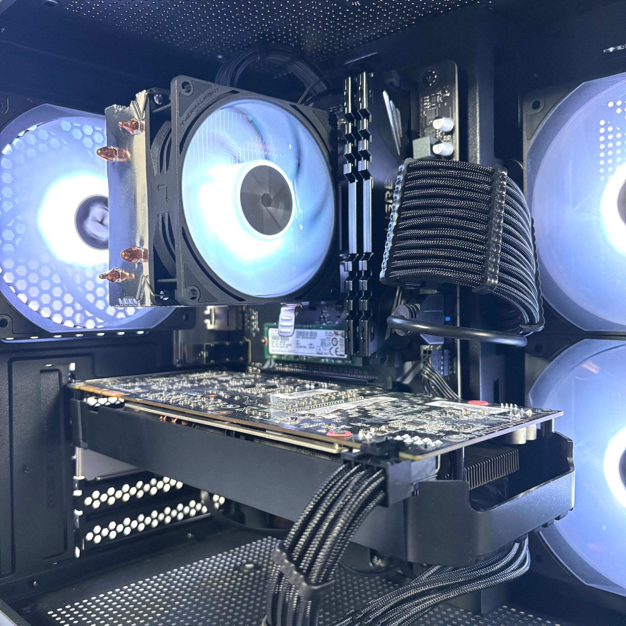 ⚪️⚫️ | Ryzen 5 2600 + GTX 1070 8GB | 16GB | WiFi INCLUDED