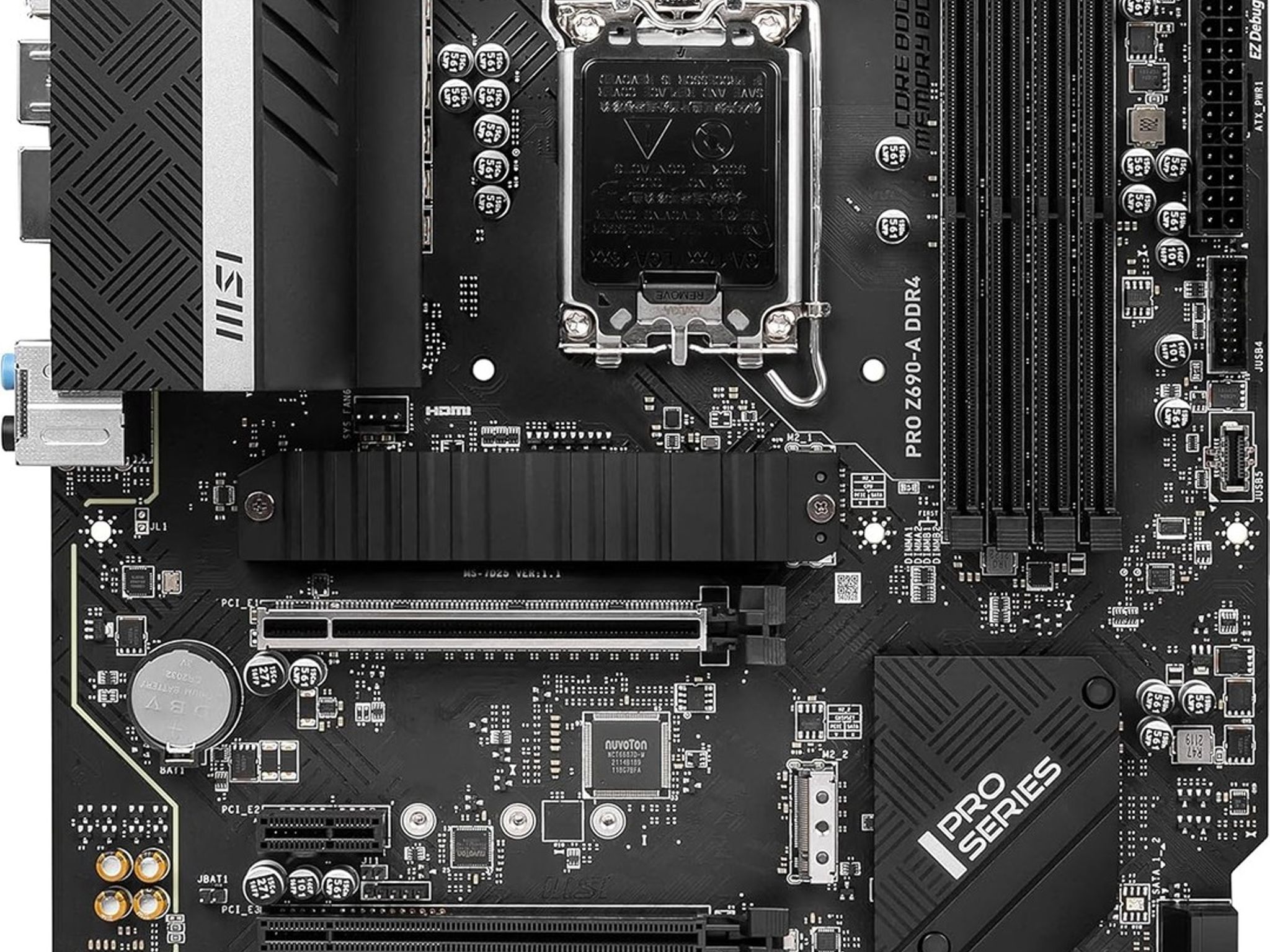 MSI PRO Z690-A DDR4 Intel LGA 1700 Z690 ATX M.2 Desktop Motherboard A