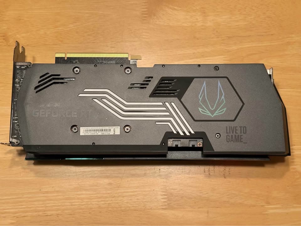 Zotac RTX 3080 10 GB Amp Holo with original box