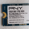 PNY CS2130 1 TB M.2 PCIe NVMe Gen3 x4 SSD, Read up to 3,500 - M280CS2130-1TB-RB