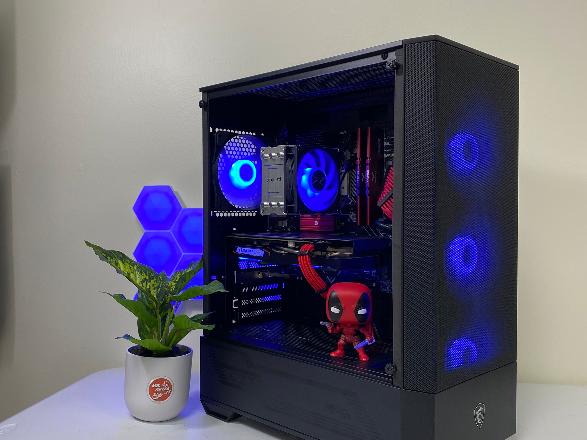 Labor Day Deal !!!💪 Crimson Shadow Gaming PC🎮 - i5-12400F / 16GB RAM / 1TB /GTX 1660