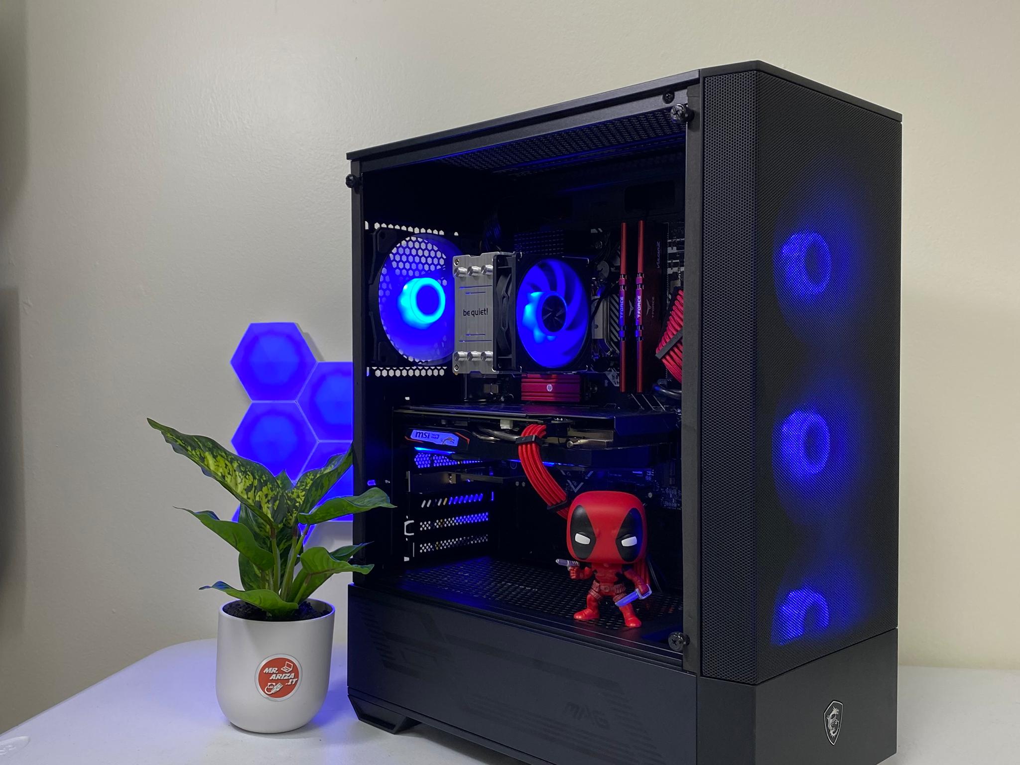 Labor Day Deal !!!💪 Crimson Shadow Gaming PC🎮 - i5-12400F / 16GB RAM / 1TB /GTX 1660