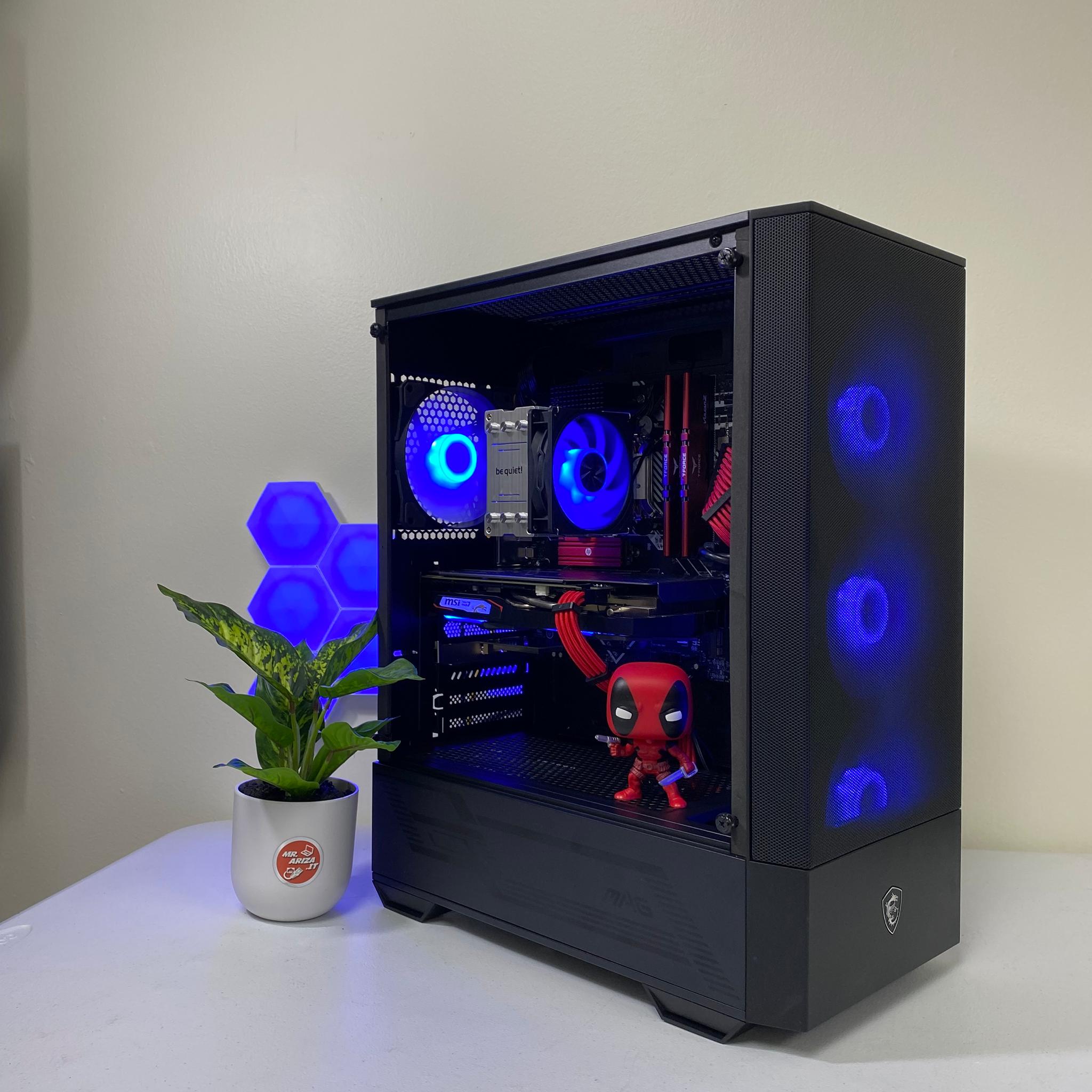 Labor Day Deal !!!💪 Crimson Shadow Gaming PC🎮 - i5-12400F / 16GB RAM / 1TB /GTX 1660