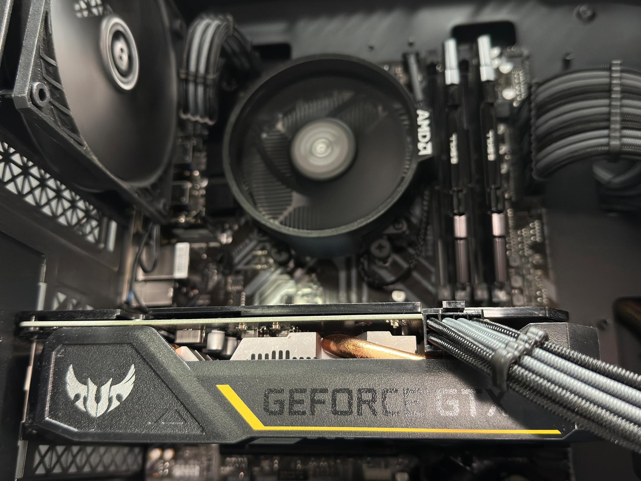 🏰♜Dark Iron♜🏰 GTX 1660ti / AMD Ryzen 5 5500 / 1TB NVME SSD / 16GB Ram / WIFI / WIN10