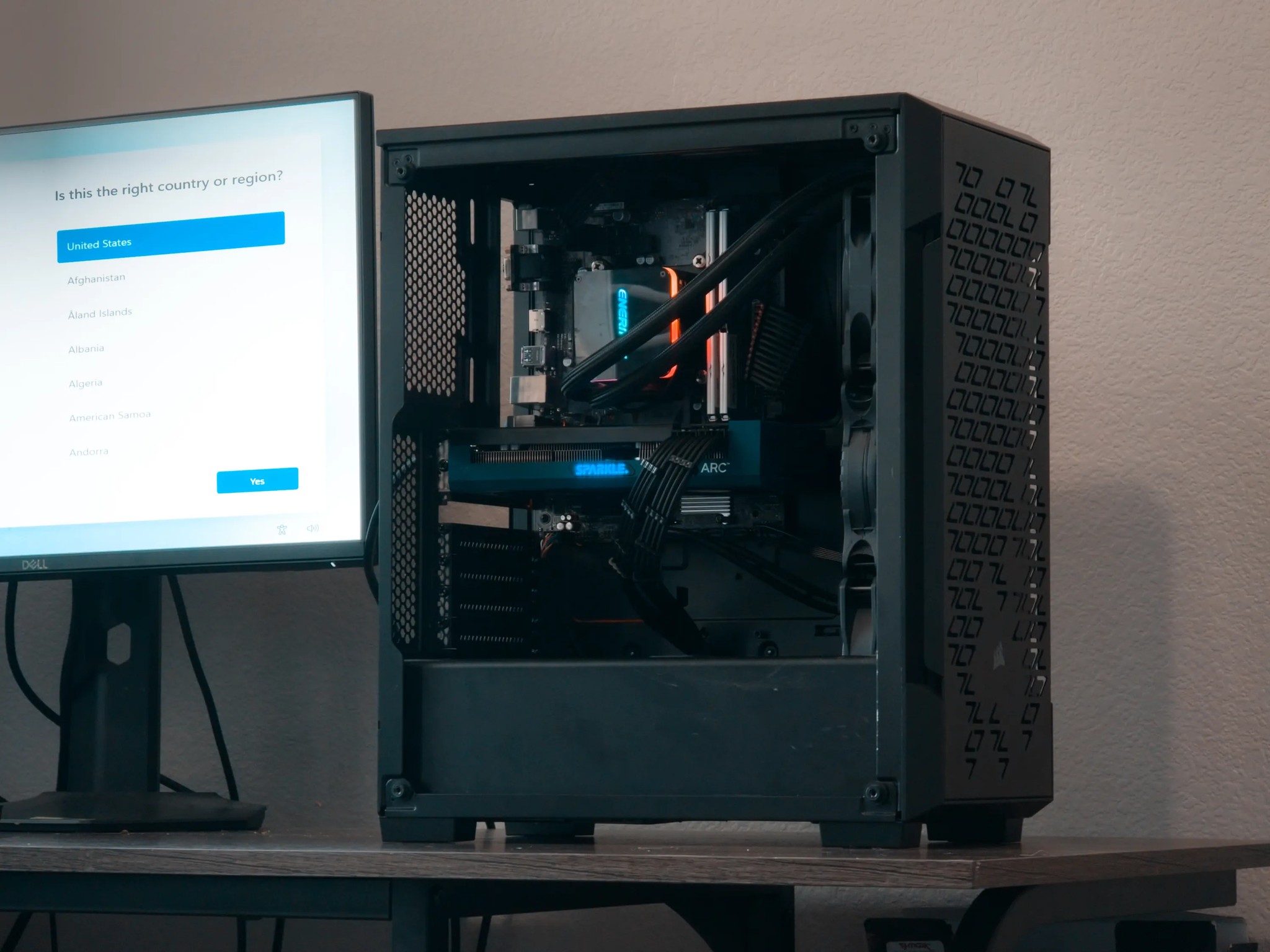 💻 Solid Gaming & Streaming PC – i7-8700 | Intel Arc A750 | 16GB DDR4 | 360mm AIO 💻