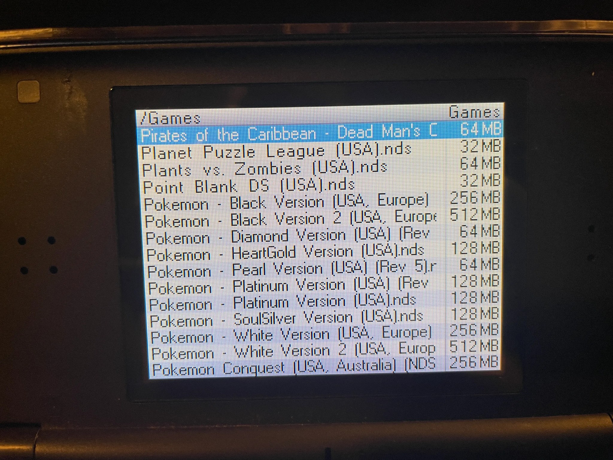 Nintendo Ds Lite 64gb With Games, Case And Accesories