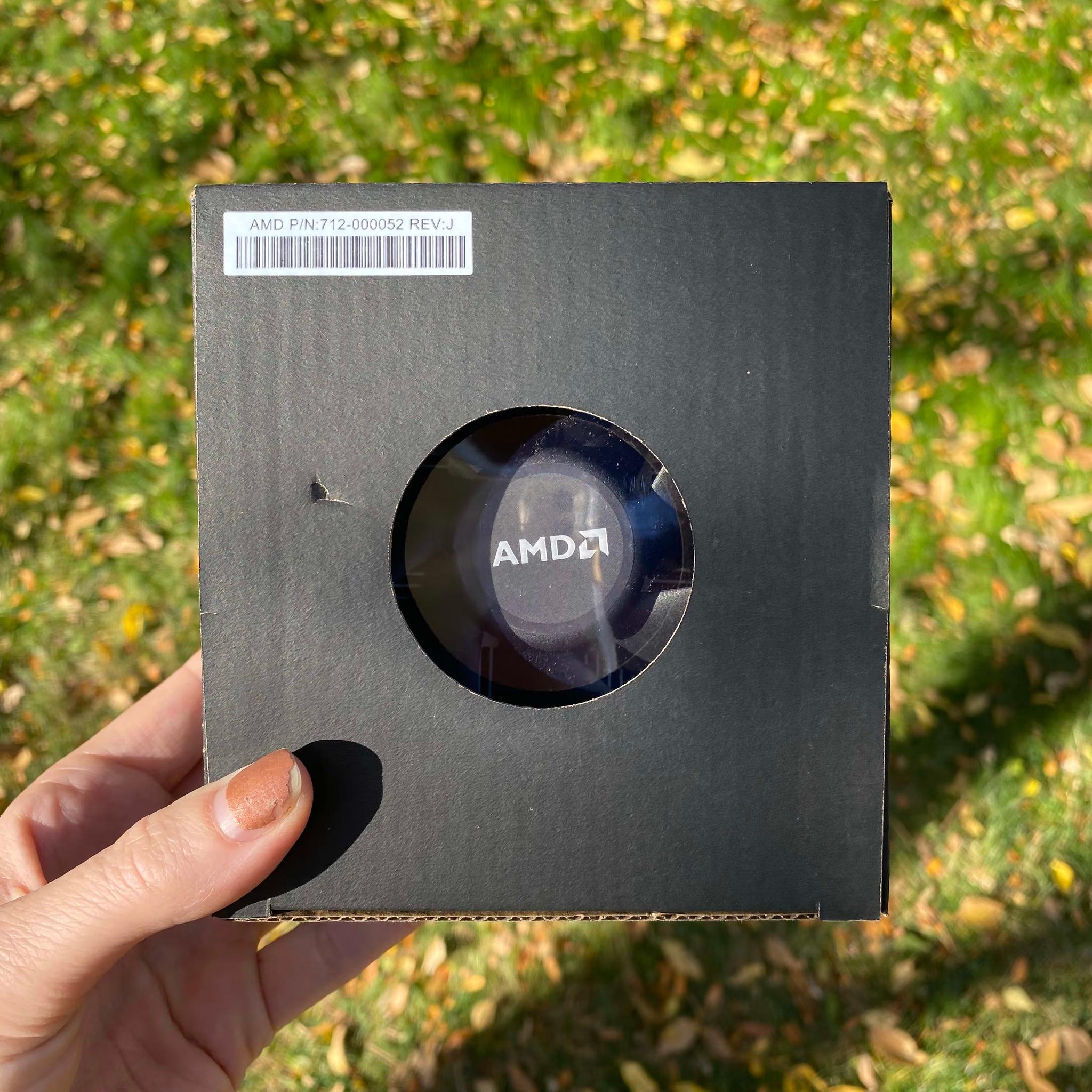 BNIB AMD AM4 Wraith Stealth Ryzen Socket Cooler Heatsink Fan