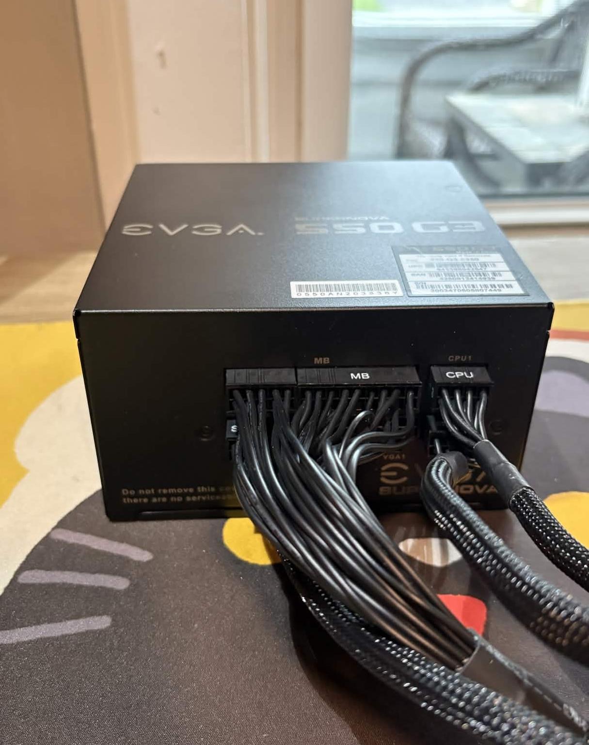EVGA SuperNOVA 550 G3 550W 80+ Gold Fully Modular Power Supply