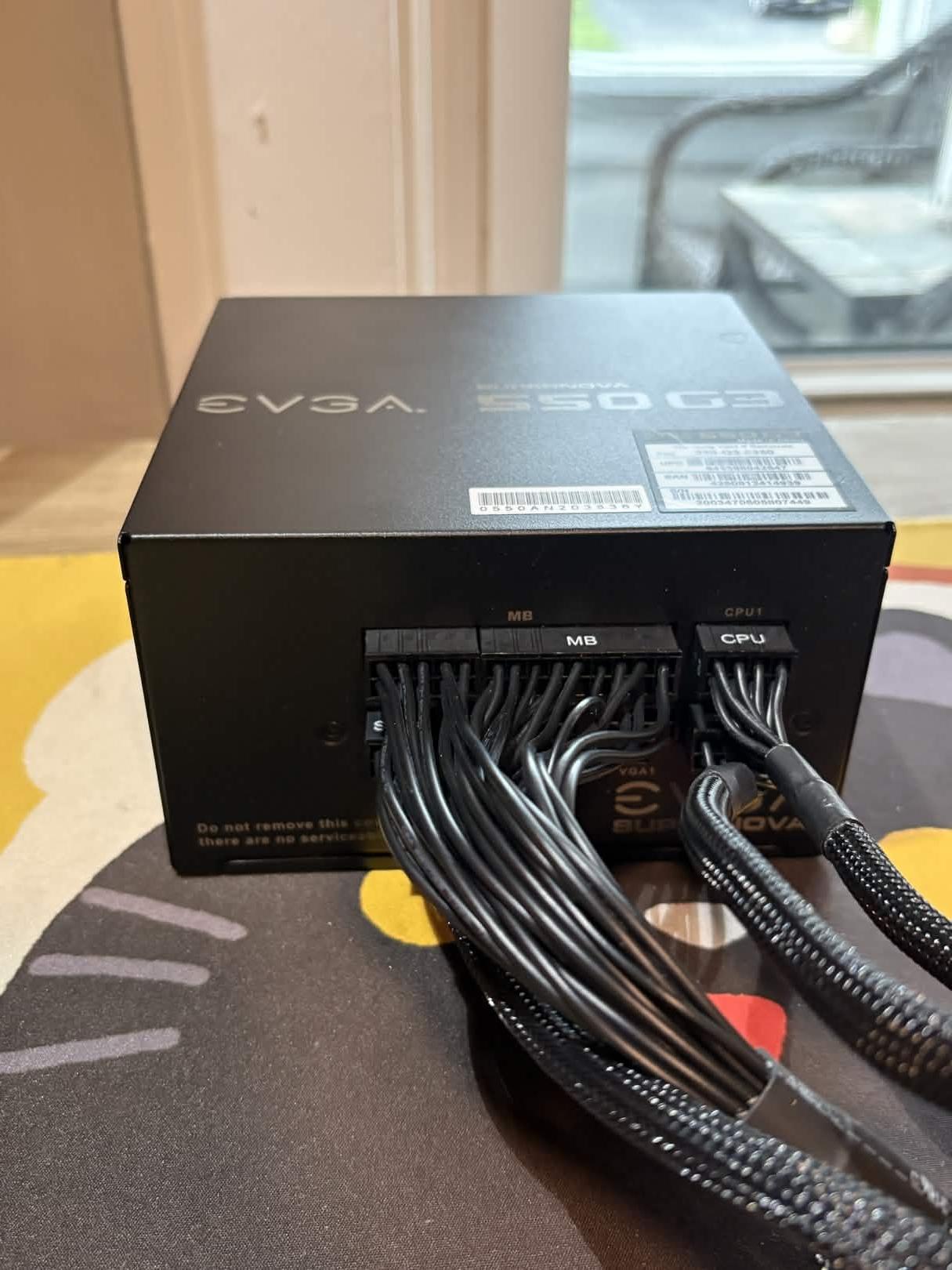 EVGA SuperNOVA 550 G3 550W 80+ Gold Fully Modular Power Supply