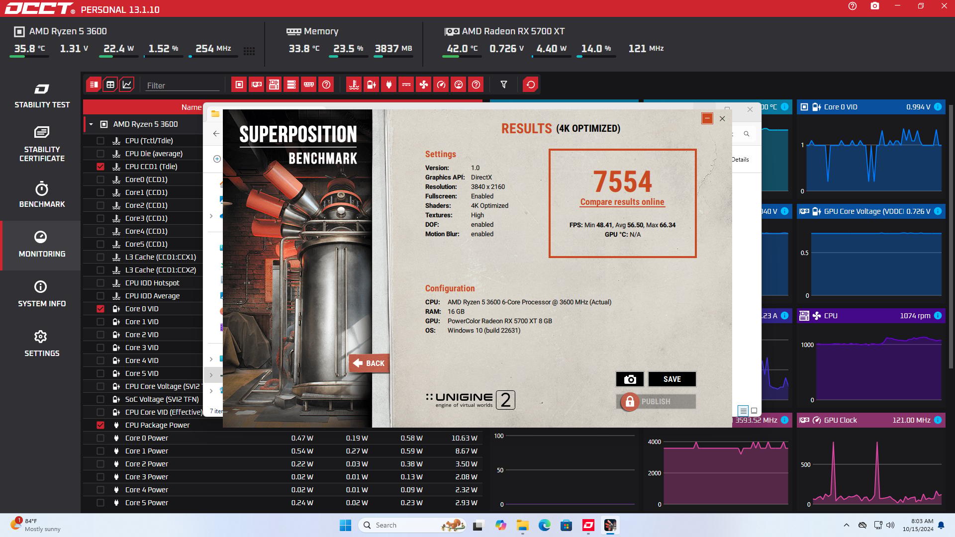 Hellion - RX 5700 XT R5 3600 16GB RAM 1TB NVMe