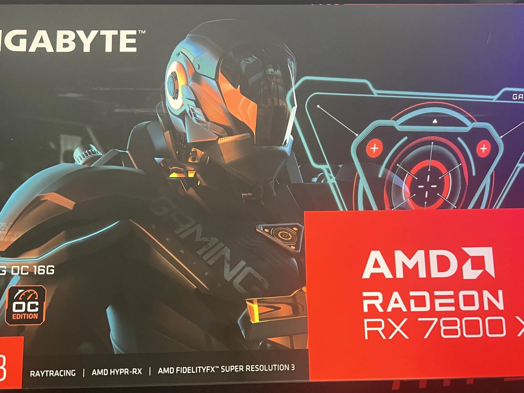 RX 7800XT GIGABYTE GAMING OC
