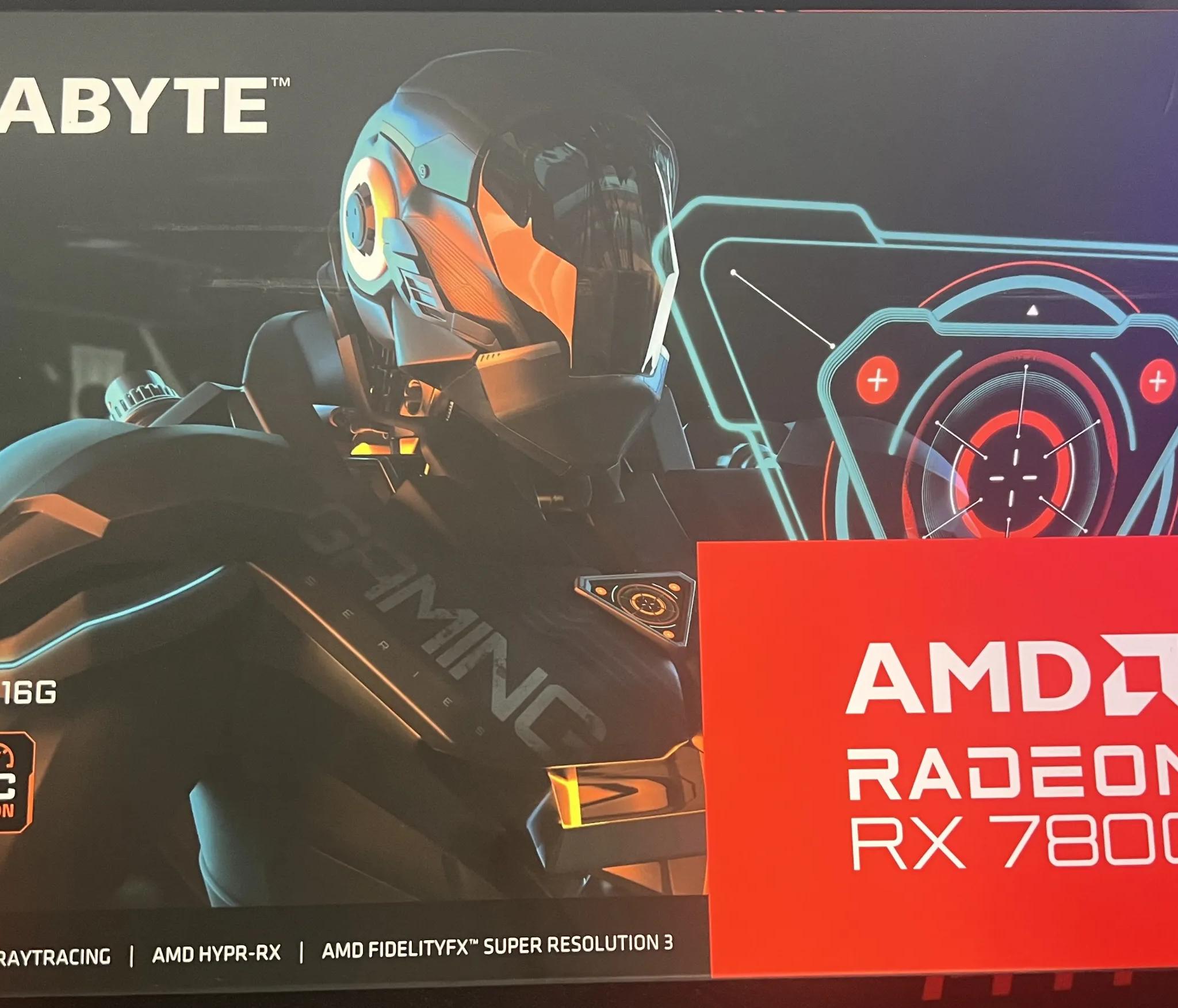 RX 7800XT GIGABYTE GAMING OC