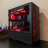 🔥Black RGB Gaming PC | RX 7800XT | Ryzen 7 5700X | 1TB SSD | 32GB RAM | WiFi 6 & Bluetooth🔥