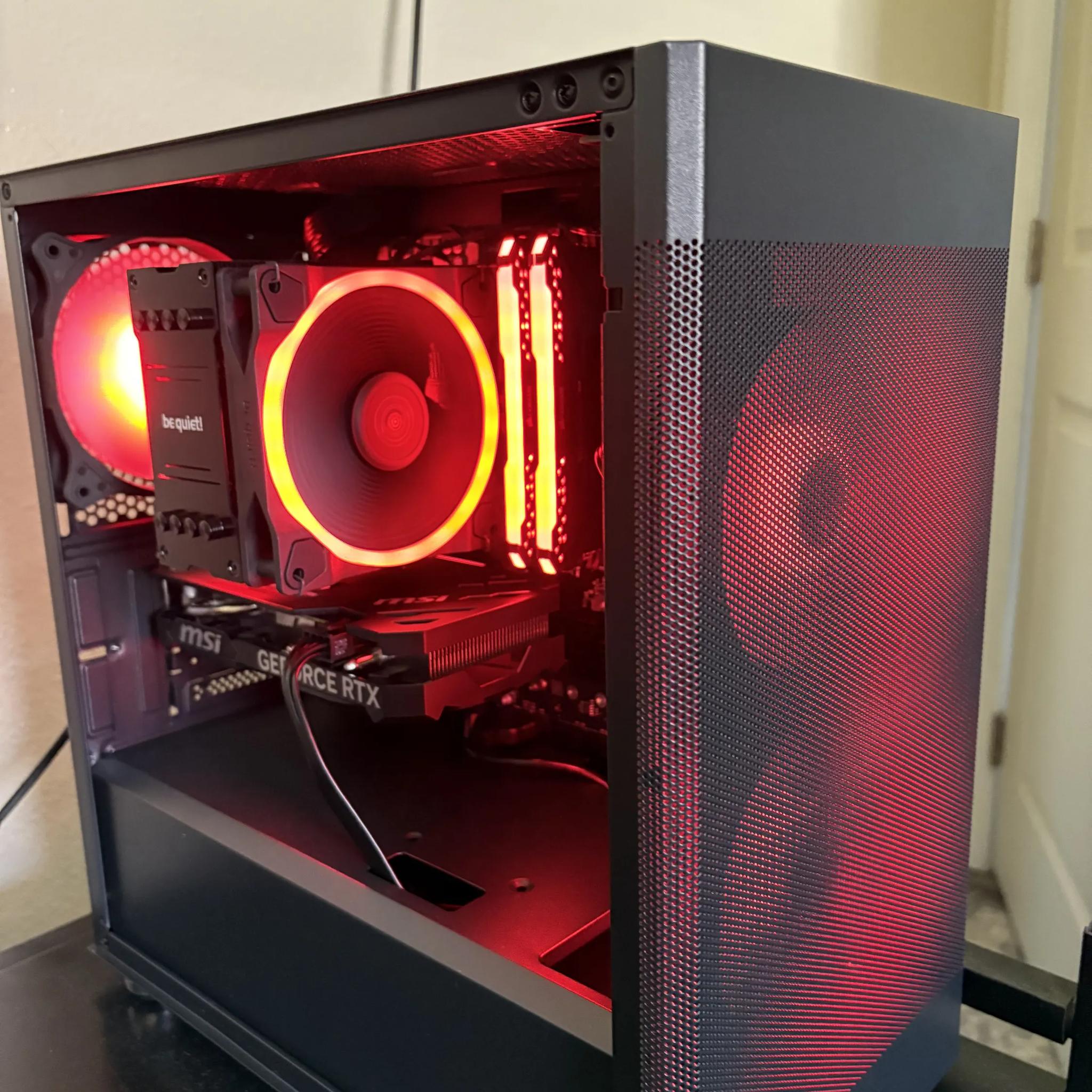 Fortnite Ready 1080P/1440P Custom Gaming PC | 5600x 4060