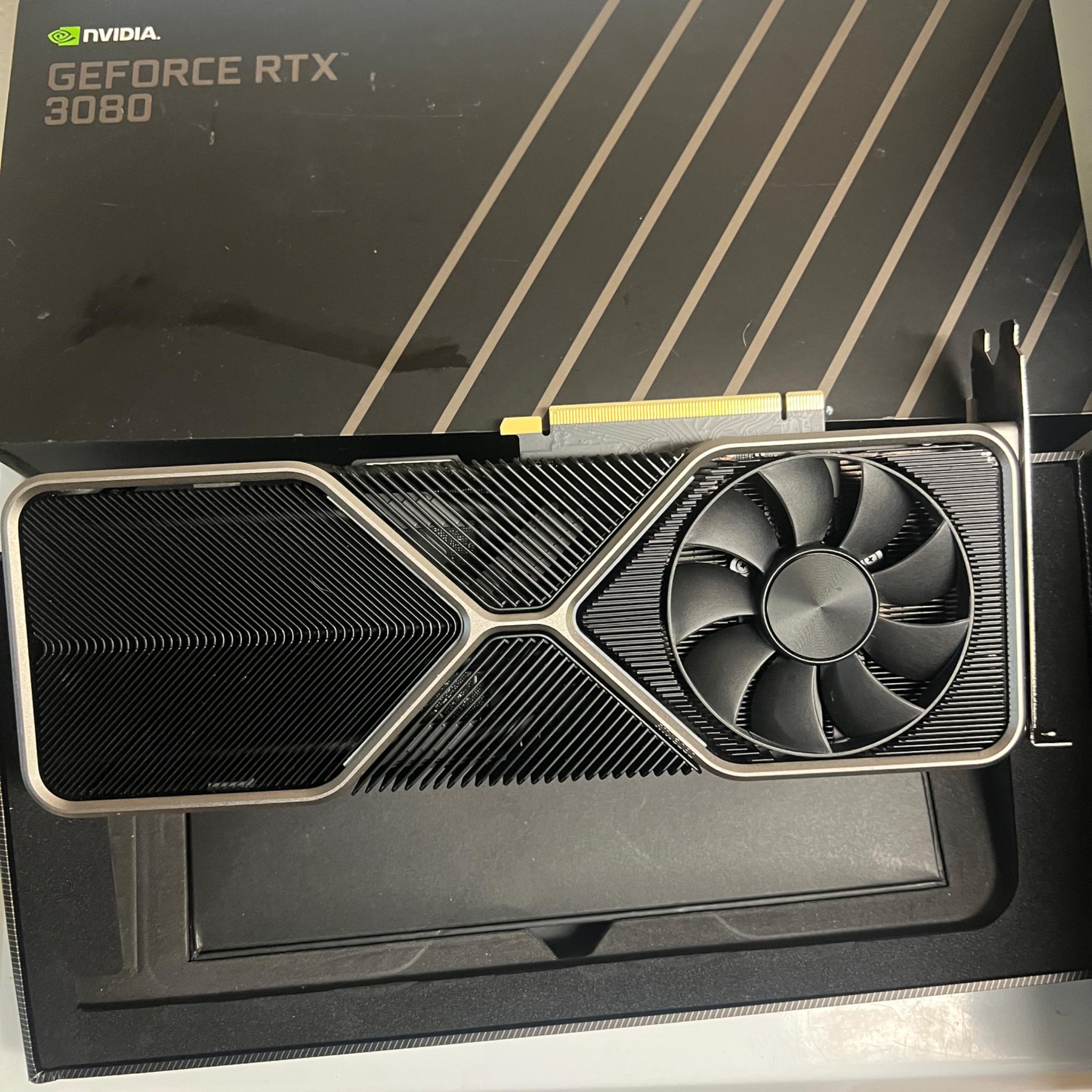 Rtx 3080 Fe 10Gb & 850 Power Supply With 12 Pin