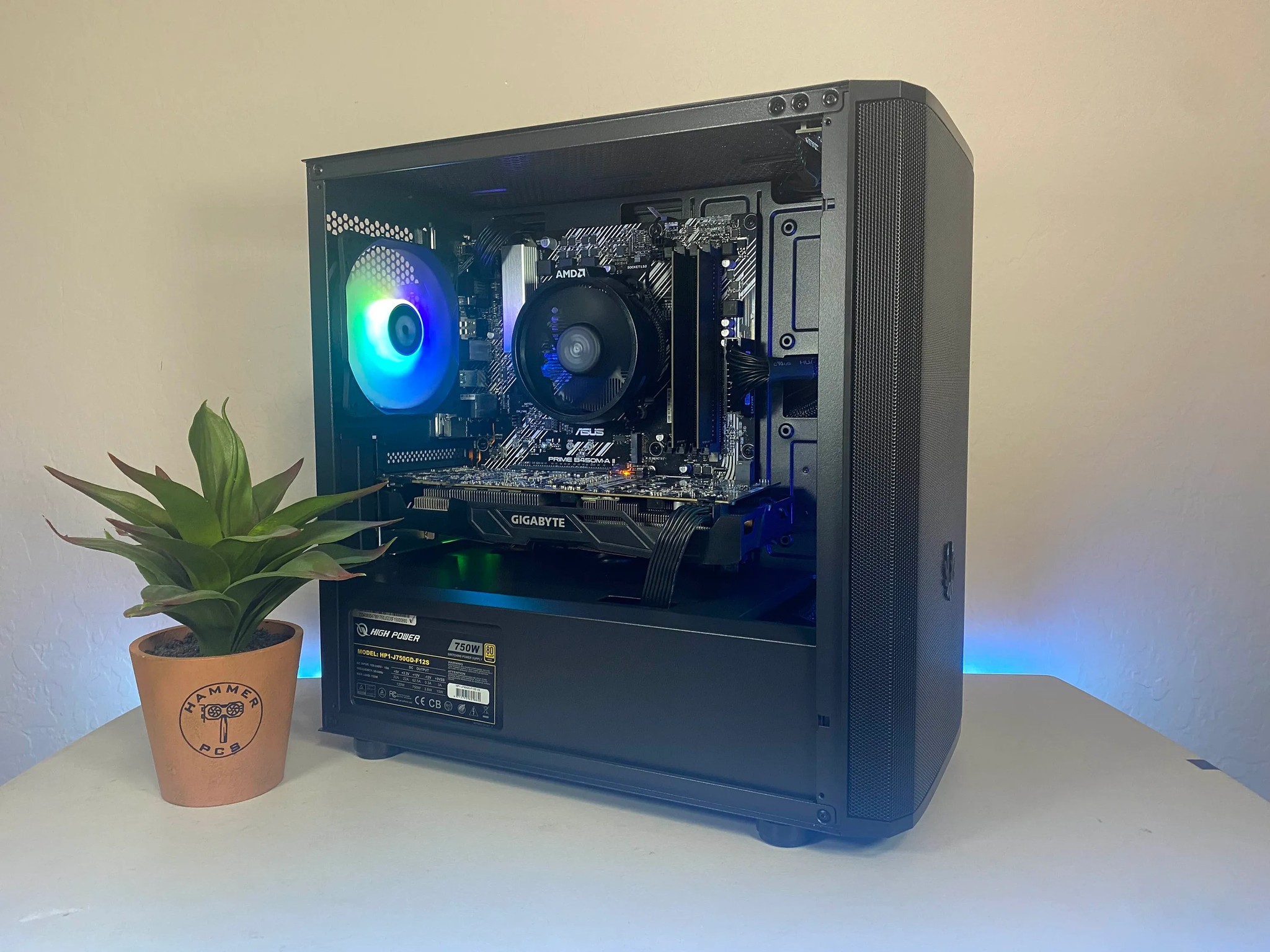 🎨Custom Built RGB GTX 1070 PC🎨| Ryzen 3100, 16gb RAM, 1.5TB Storage | Fortnite, GTA, CoD, more!