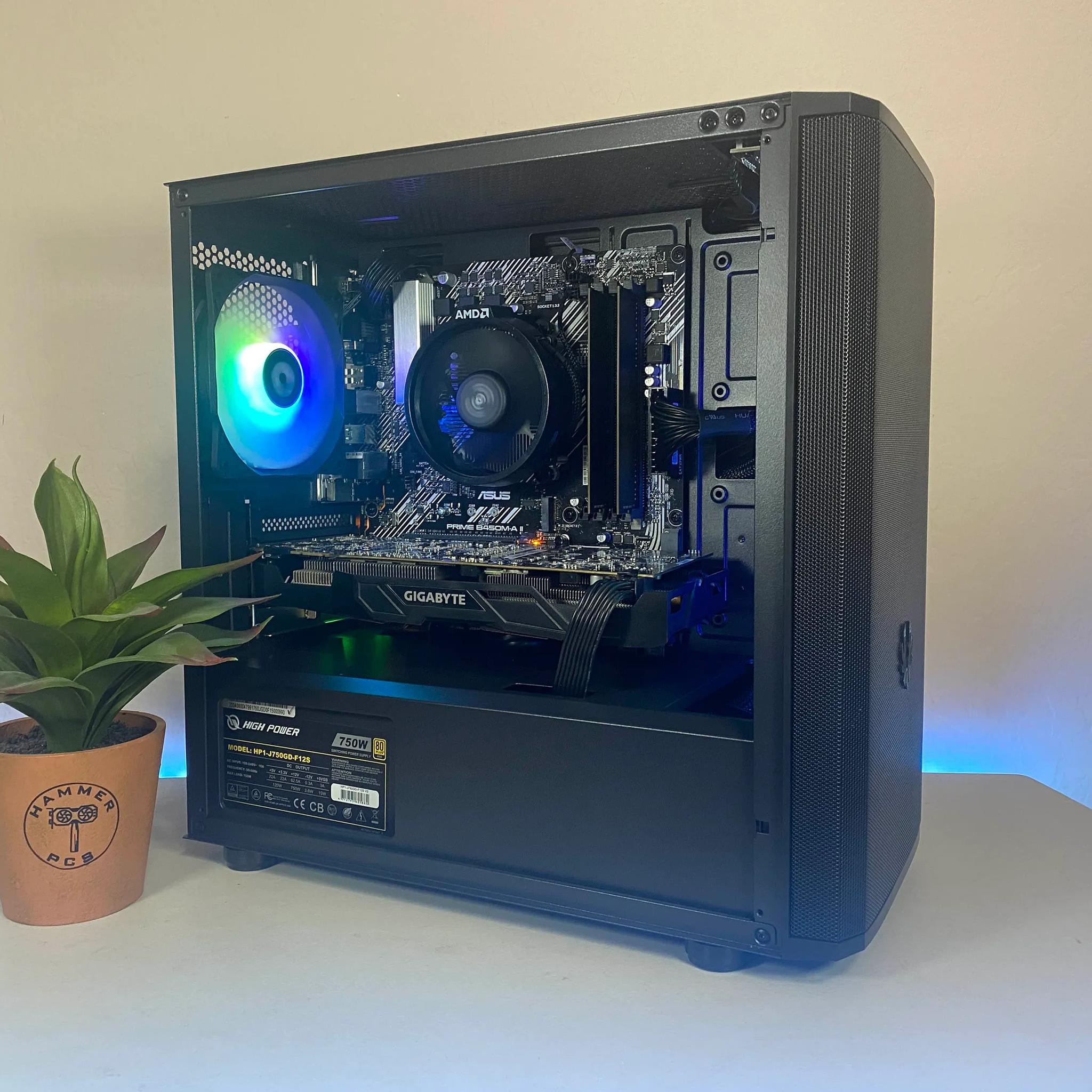 🎨Custom Built RGB GTX 1070 PC🎨| Ryzen 3100, 16gb RAM, 1.5TB Storage | Fortnite, GTA, CoD, more!