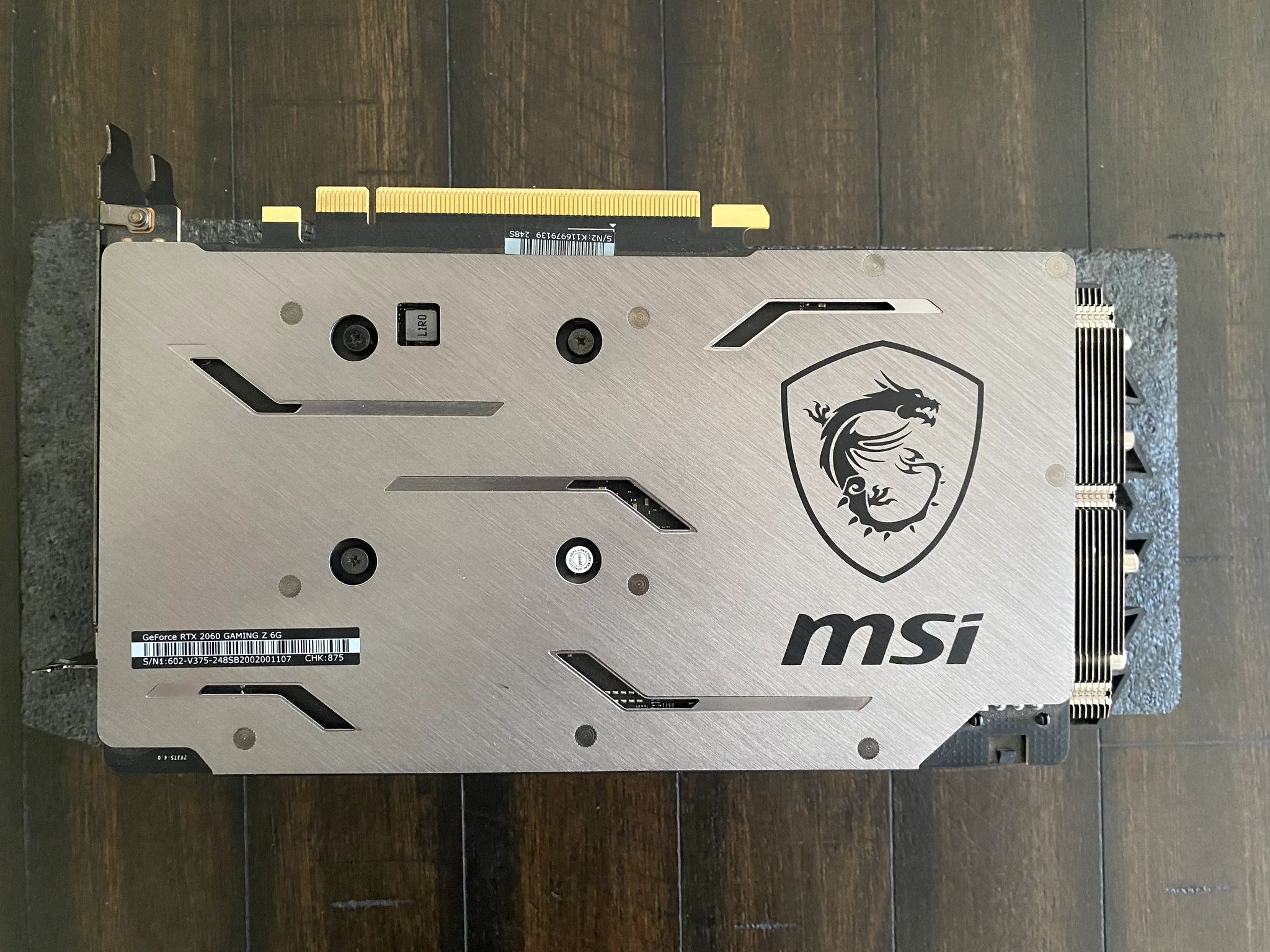 MSI RTX 2060 Gaming Z 6G