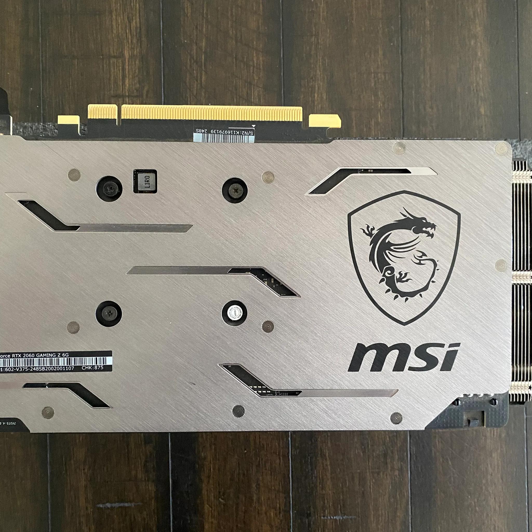 MSI RTX 2060 Gaming Z 6G