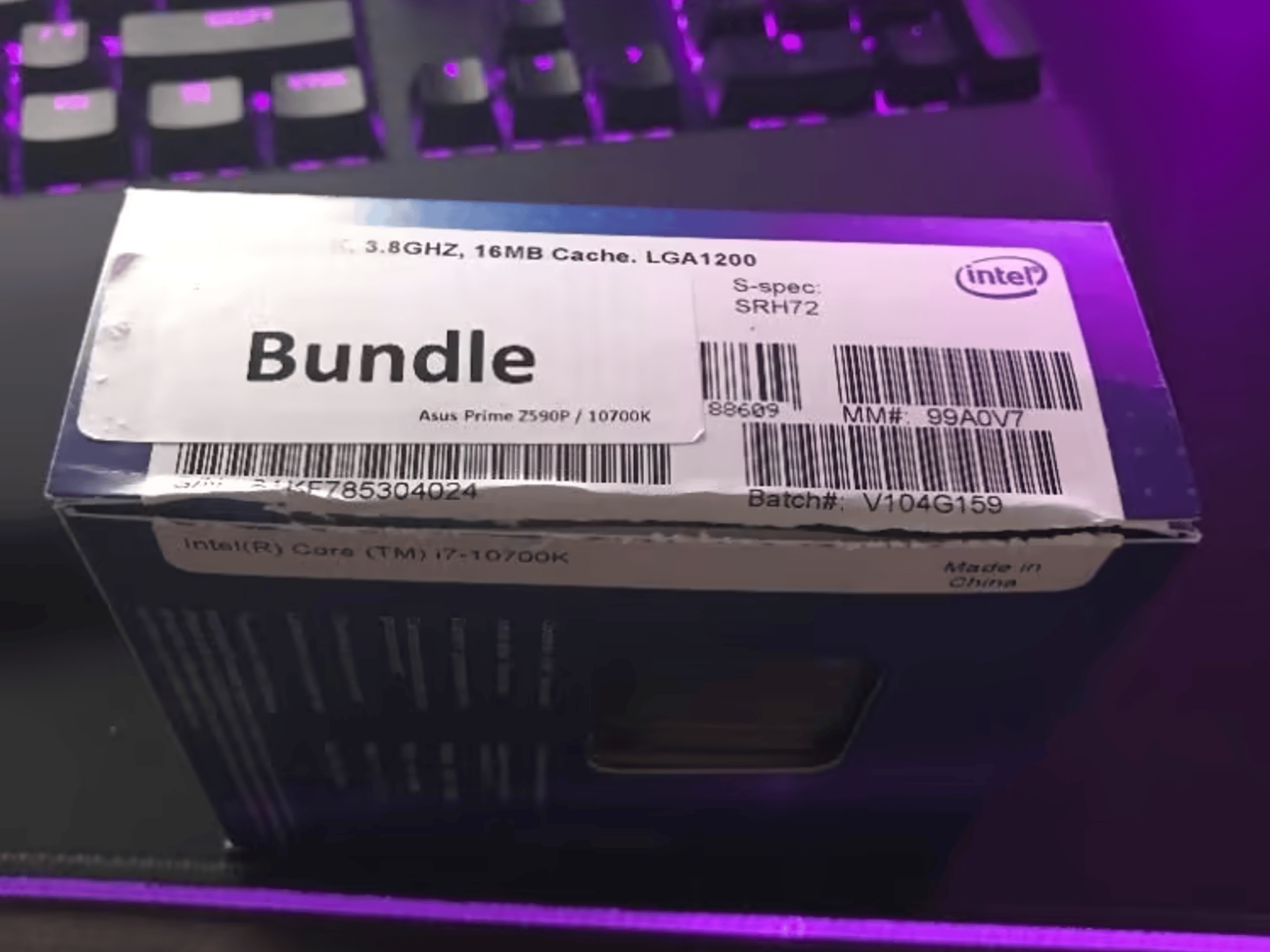 intel core i7-10700k unlocked 8 core processor 